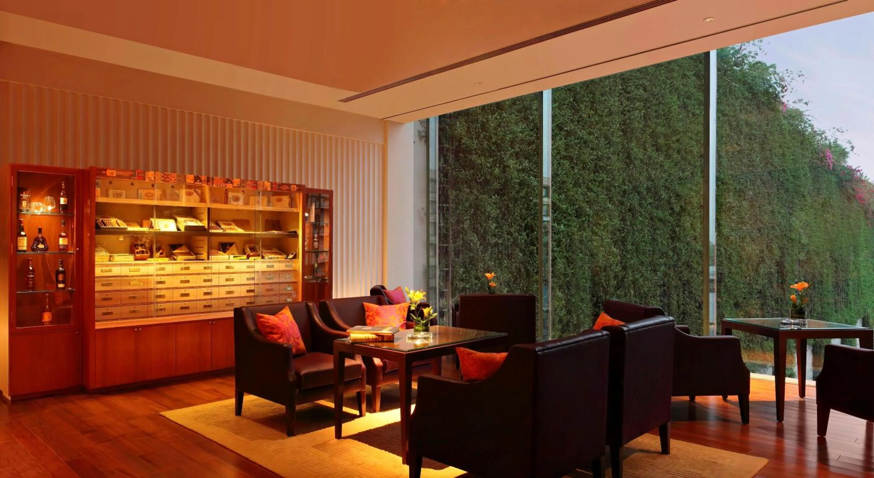 Lounge or bar in The Oberoi Gurgaon
