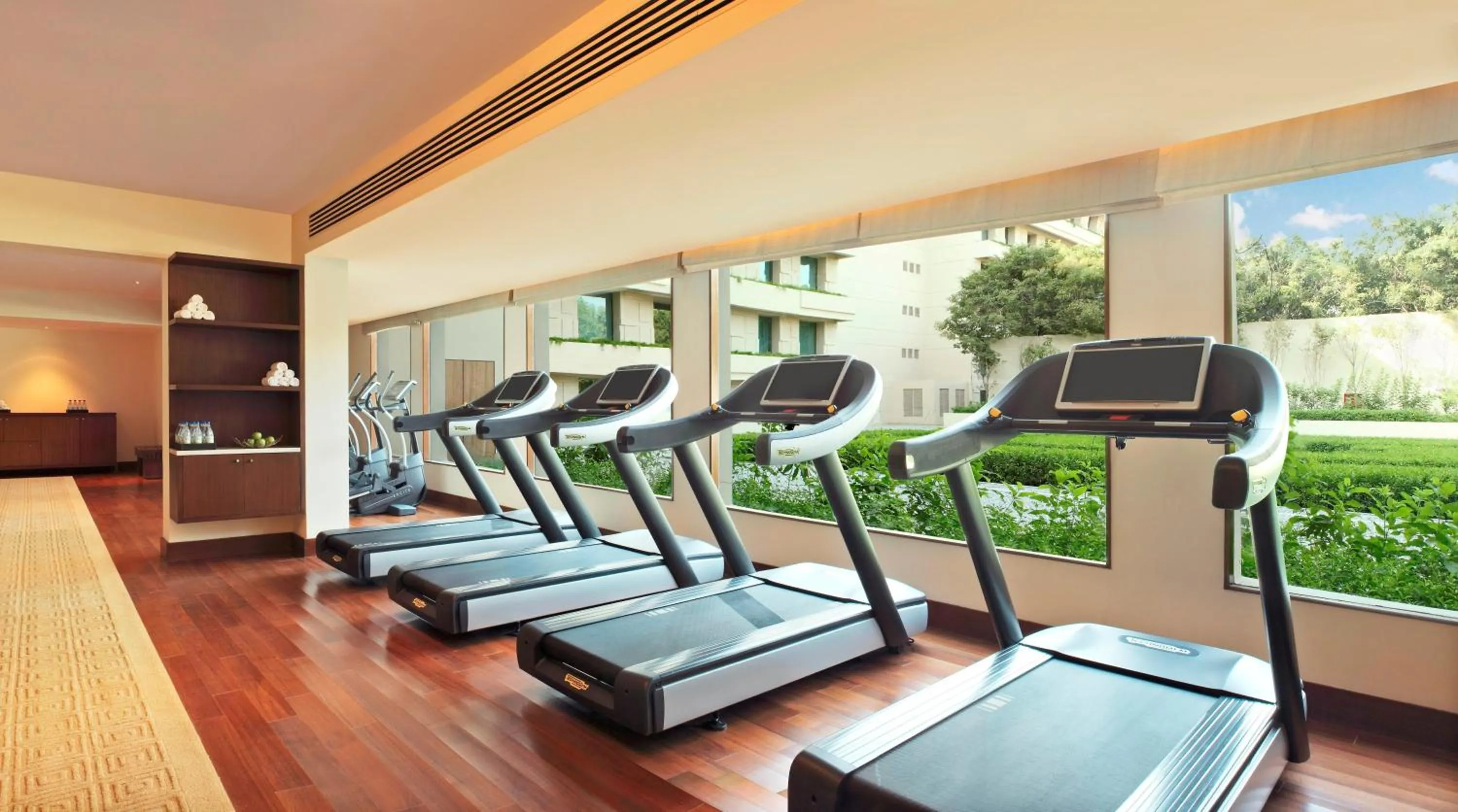 Fitness centre/facilities in The Oberoi Gurgaon