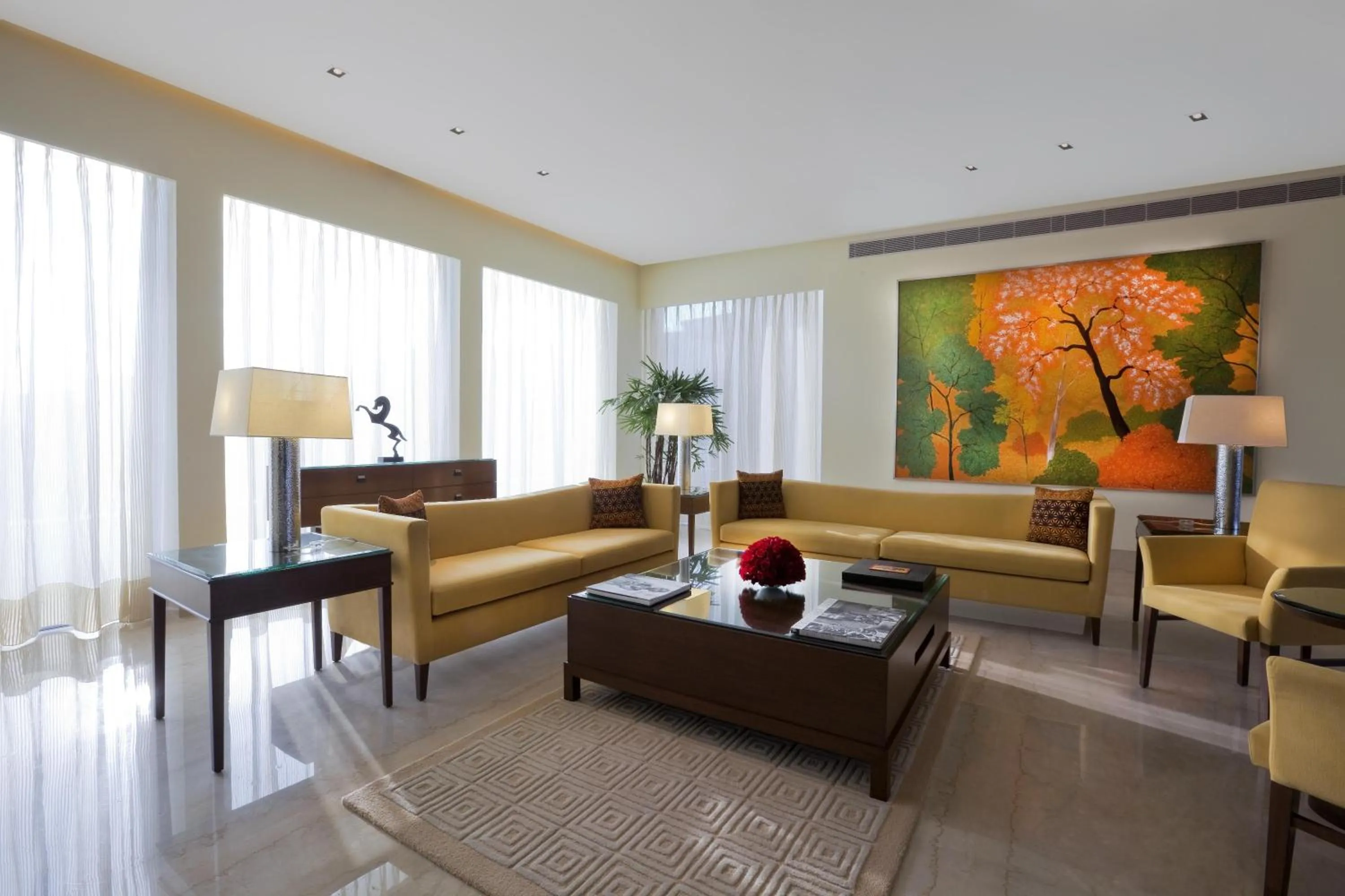 Living room in The Oberoi Gurgaon
