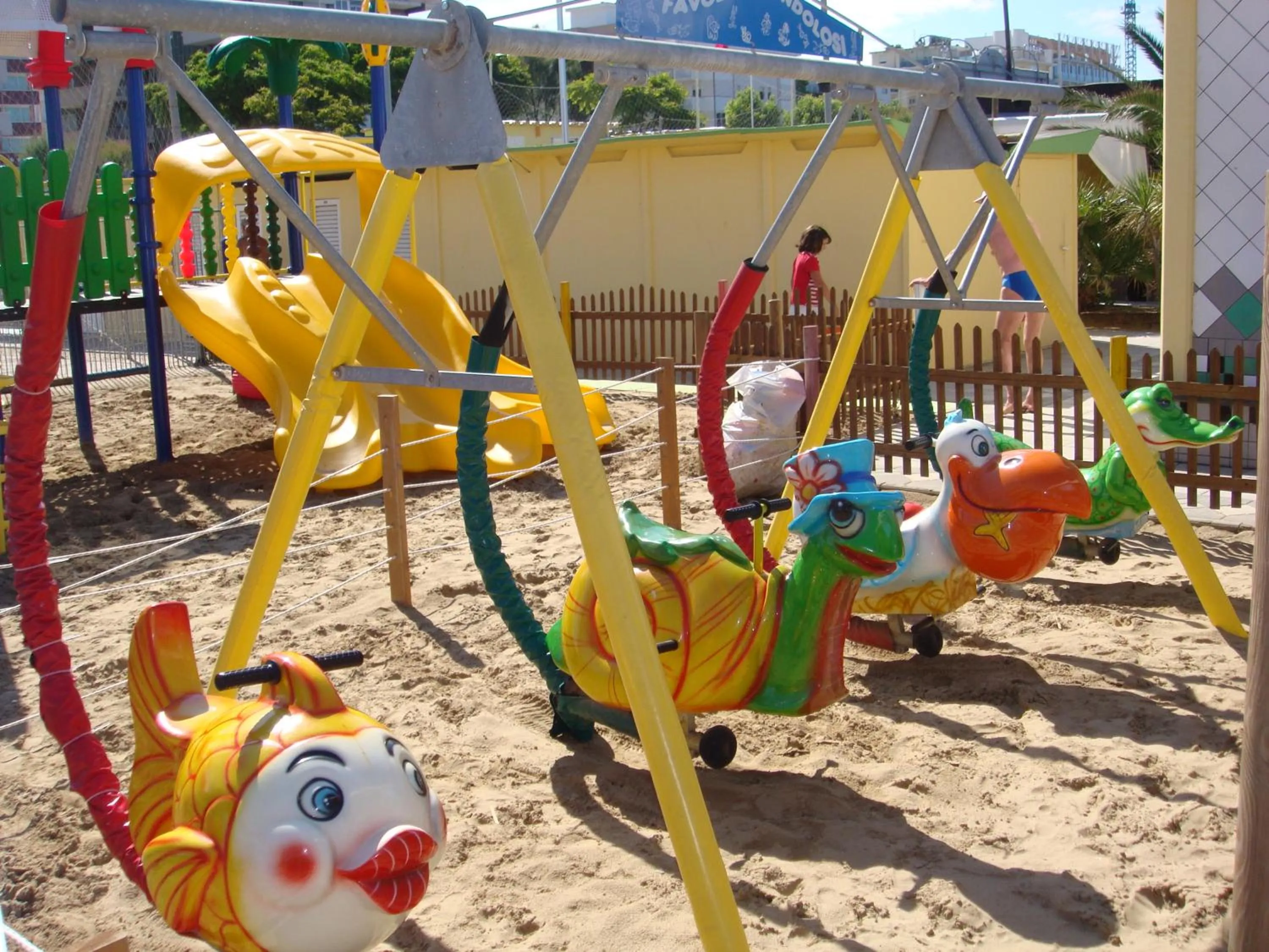 Children play ground in Hotel Petrarca