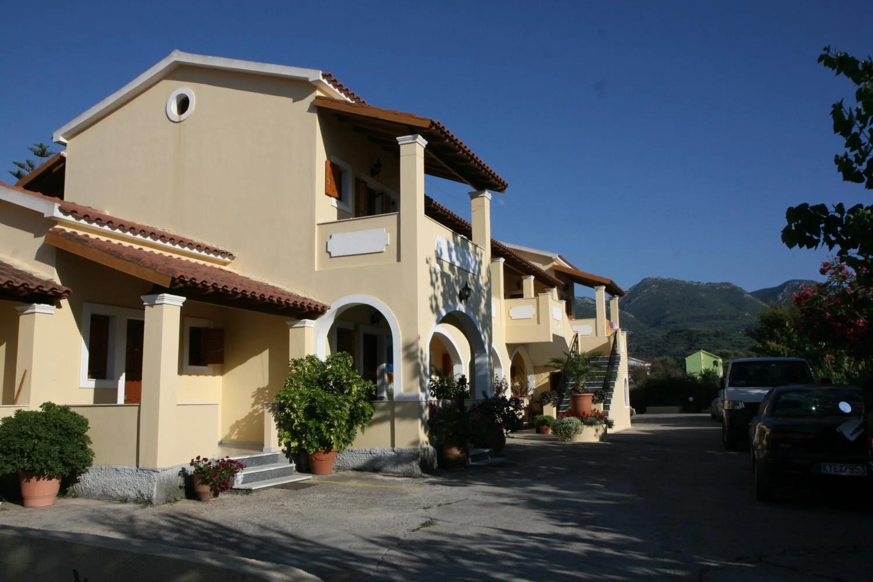Property building in Feeloxenia Corfu Apartments