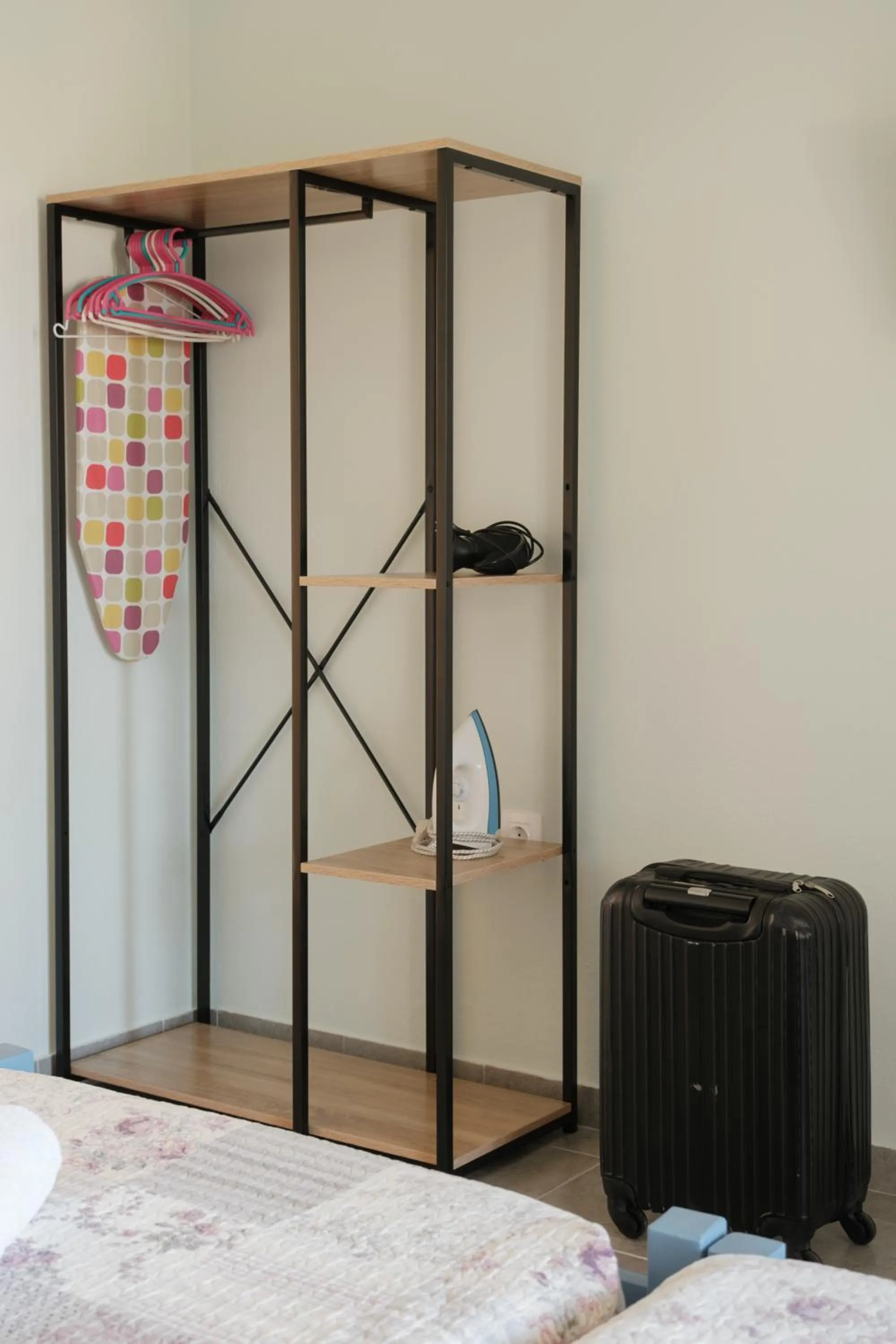 wardrobe, Bed in Feeloxenia Corfu Apartments