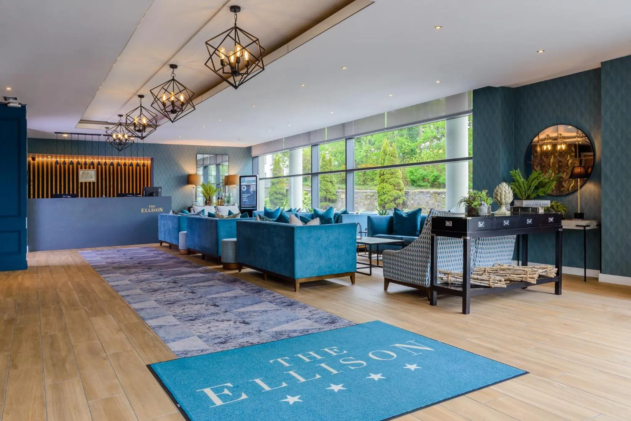 Seating area in The Ellison