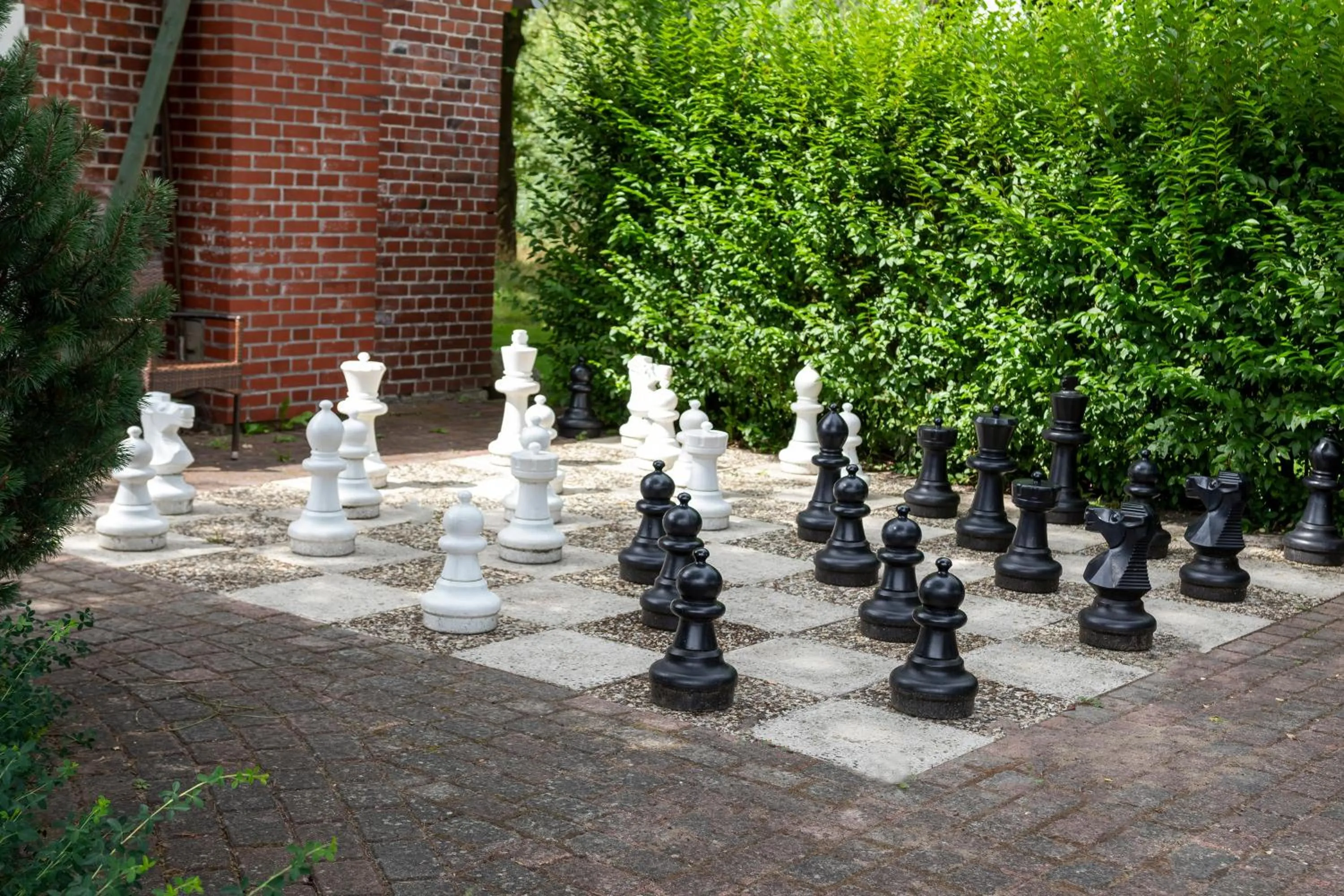 Garden in Stössels Hotel