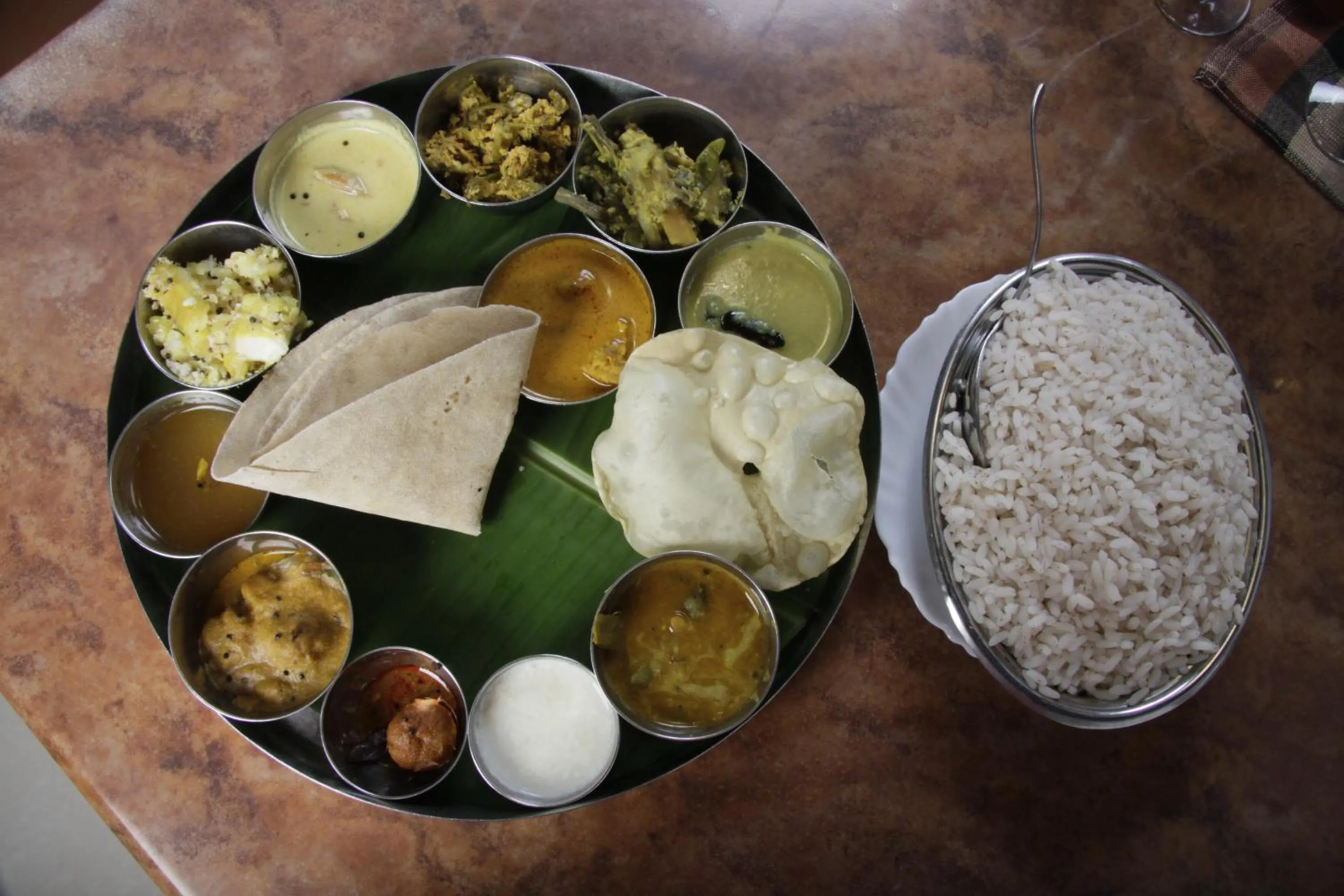 Food in Hotel Rajadhani
