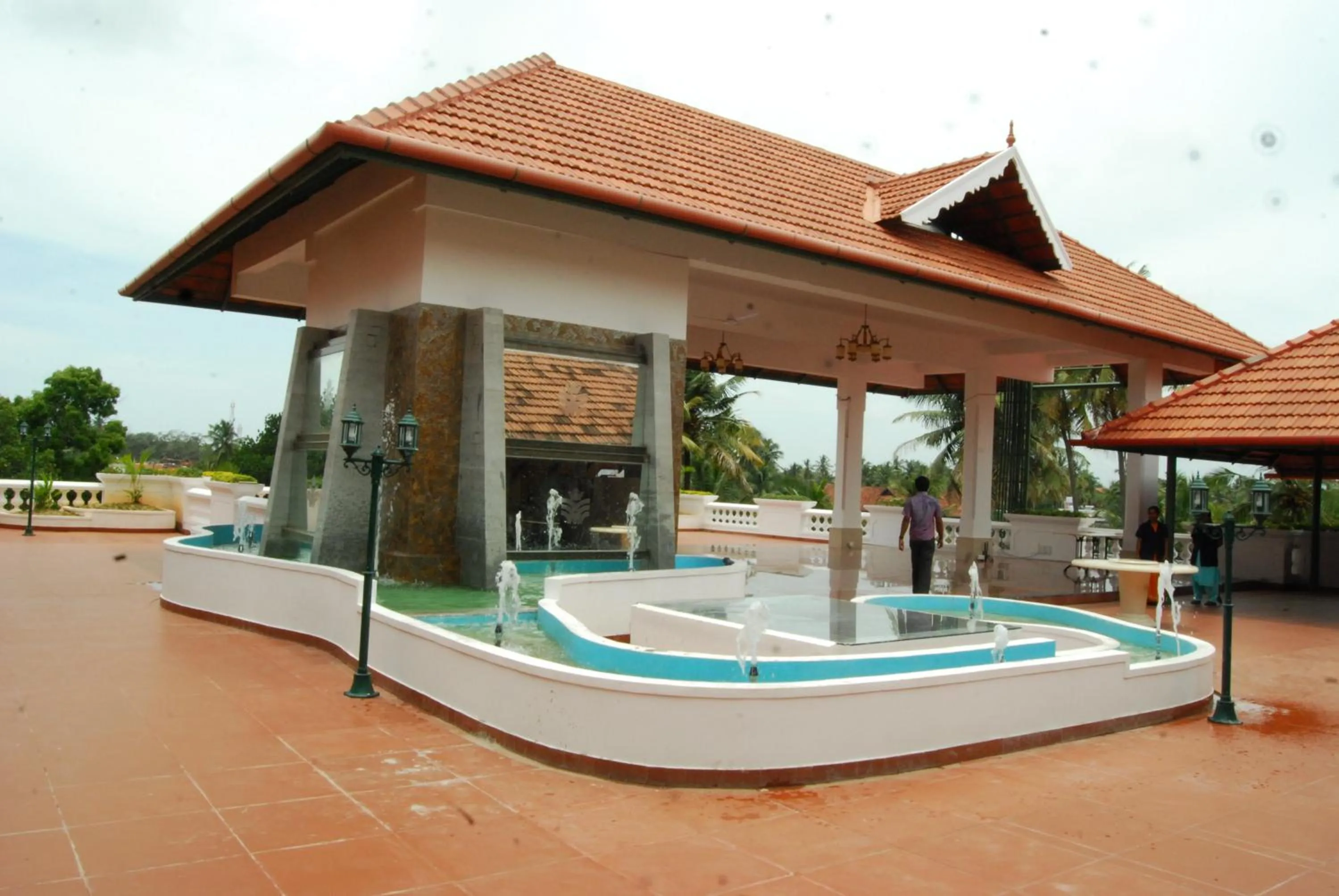Patio in Hotel Rajadhani