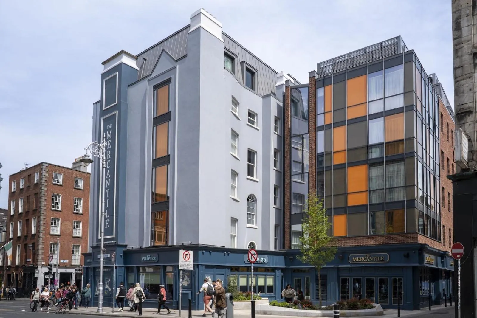 Street view in The Mercantile Hotel