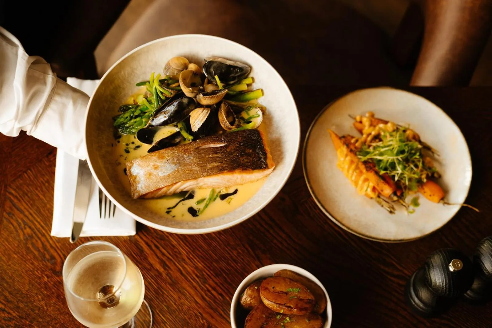 Food in The Mercantile Hotel