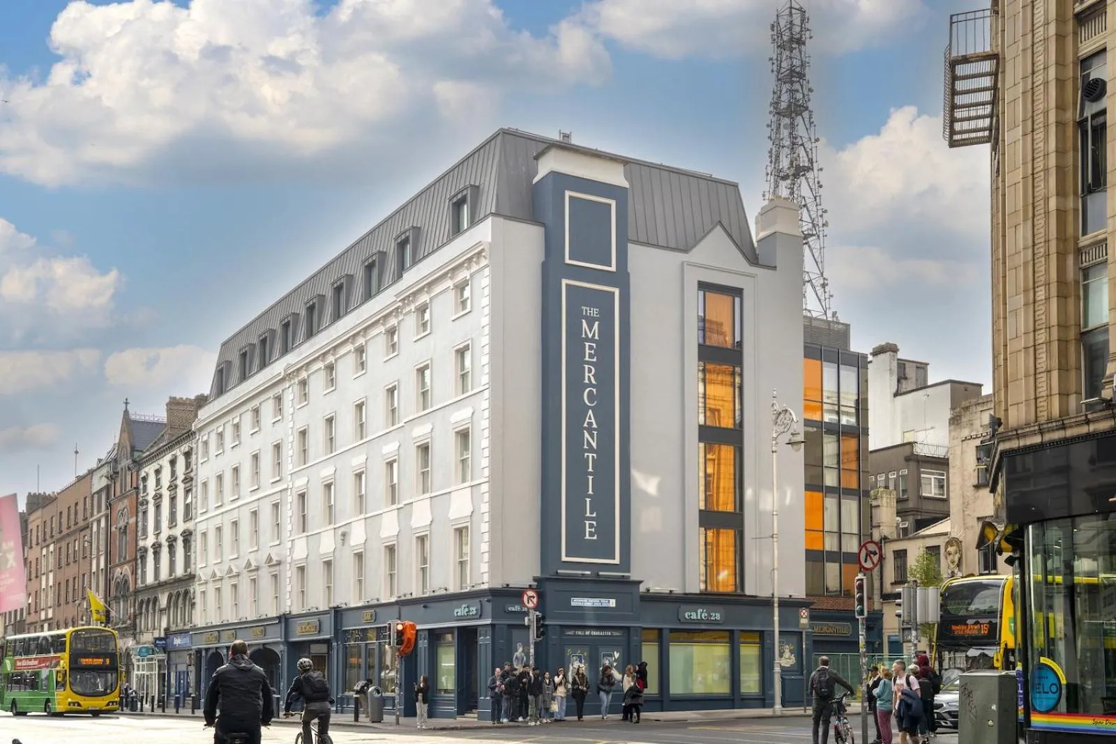 Street view in The Mercantile Hotel