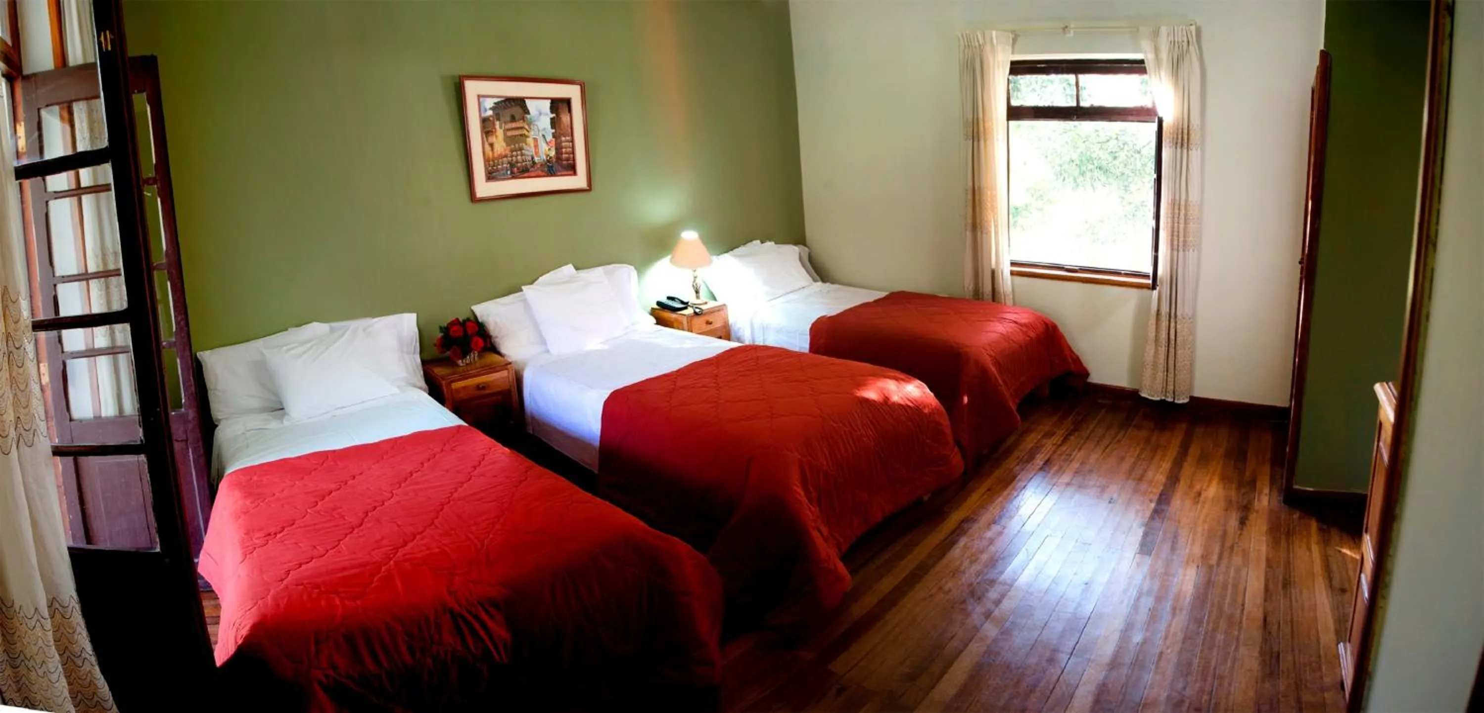 Bed in Centro Vacacional Huaychulo