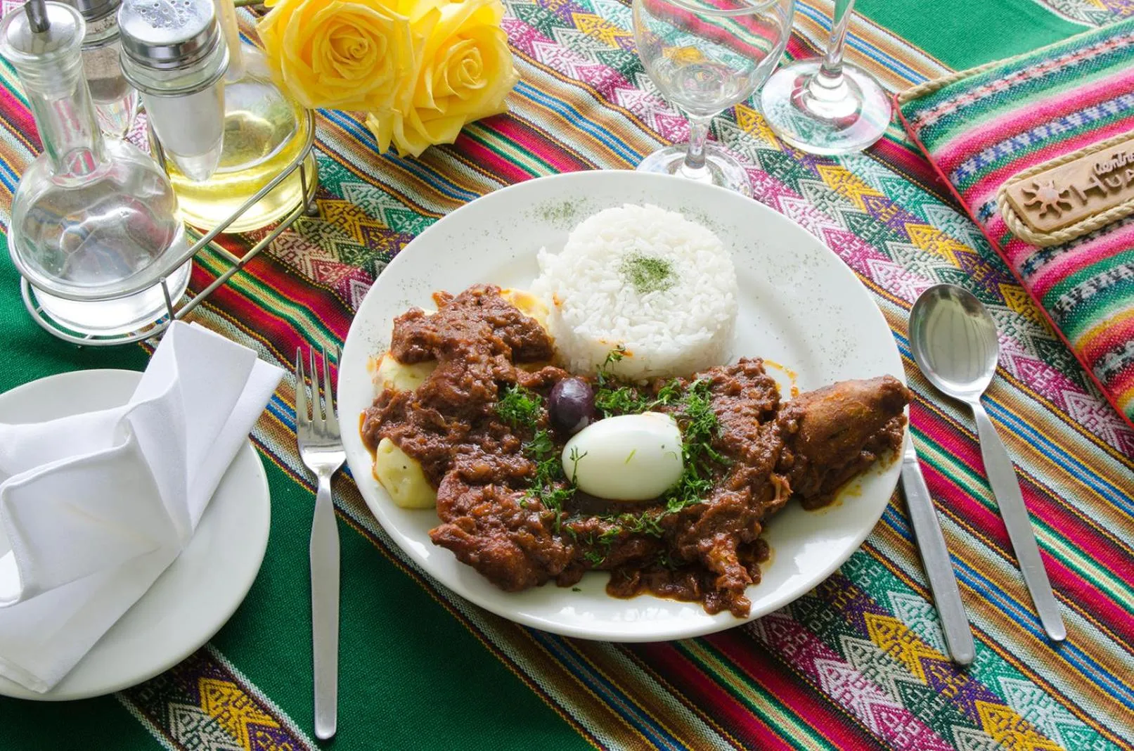 Lunch in Centro Vacacional Huaychulo