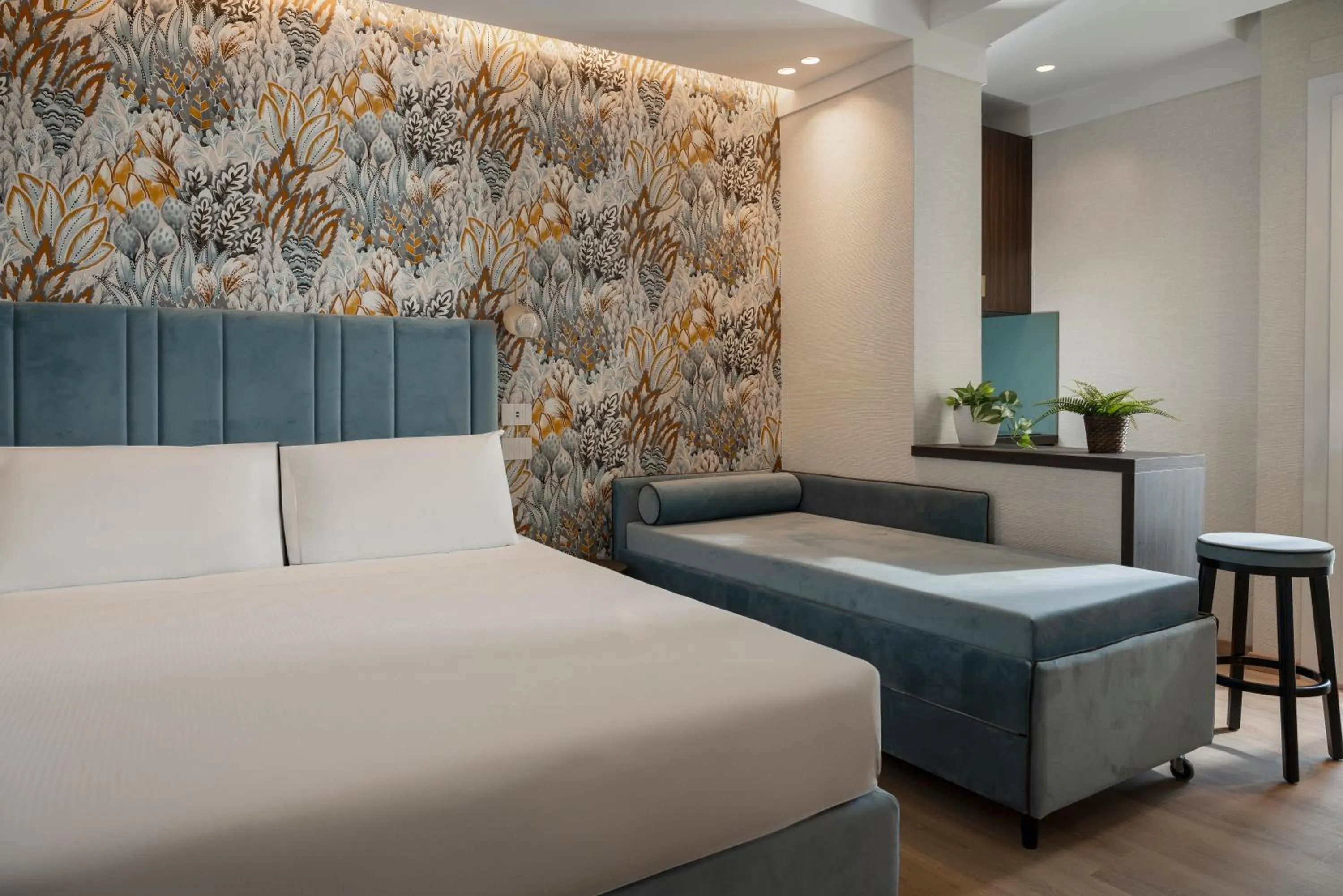 Bed in Hotel Grazia Riccione