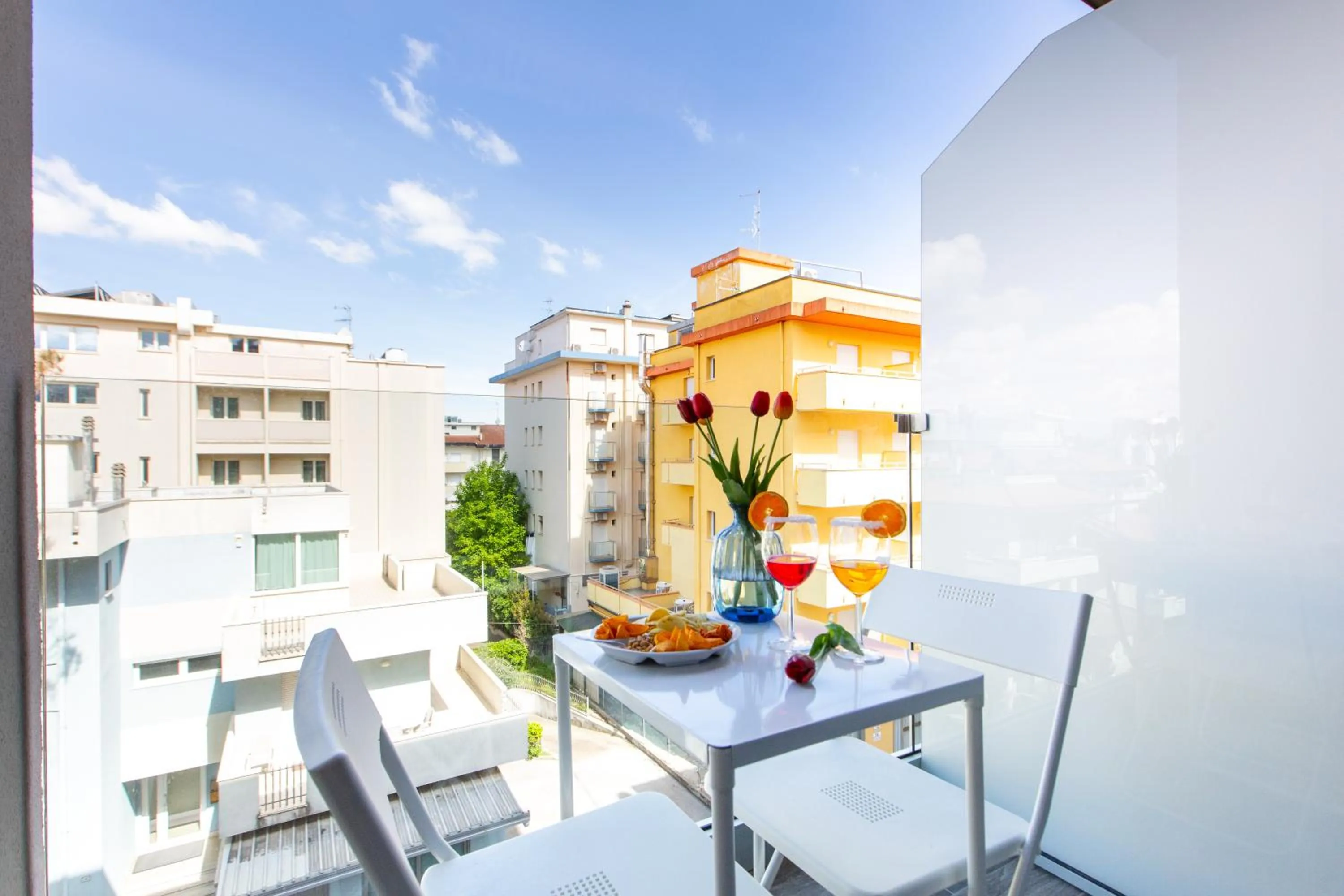Balcony/Terrace in Hotel Grazia Riccione