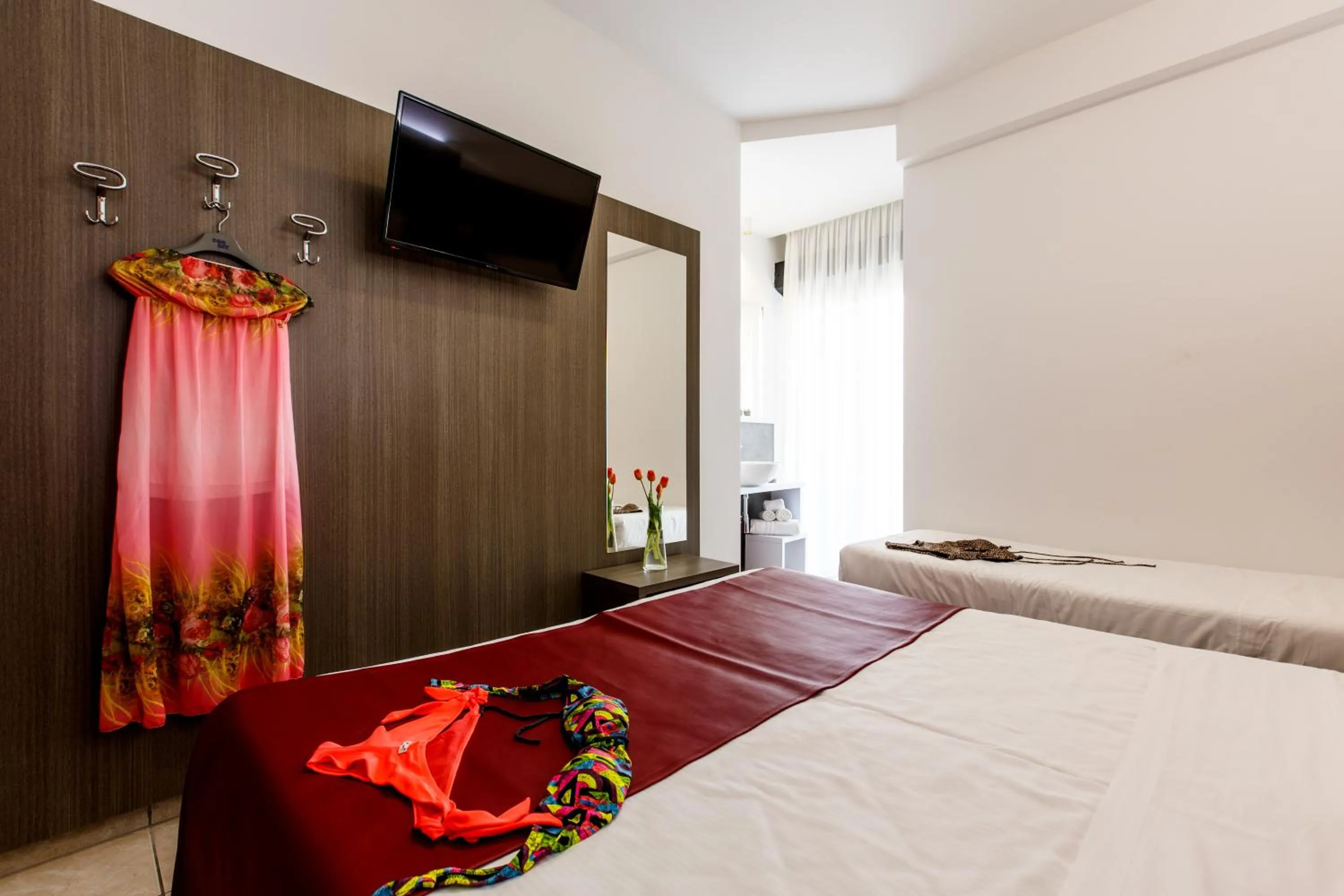 Bed in Hotel Grazia Riccione