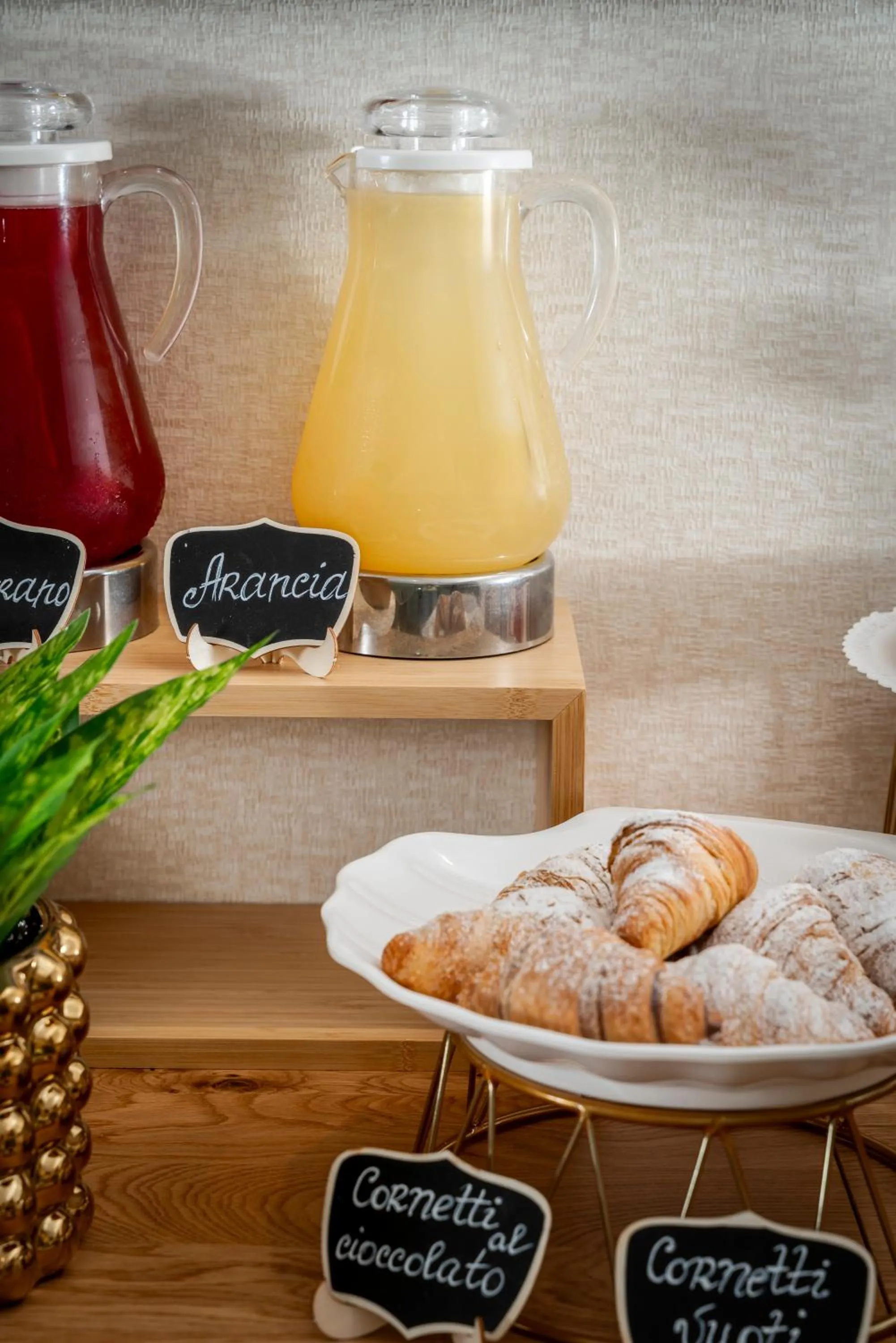 Buffet breakfast in Hotel Grazia Riccione