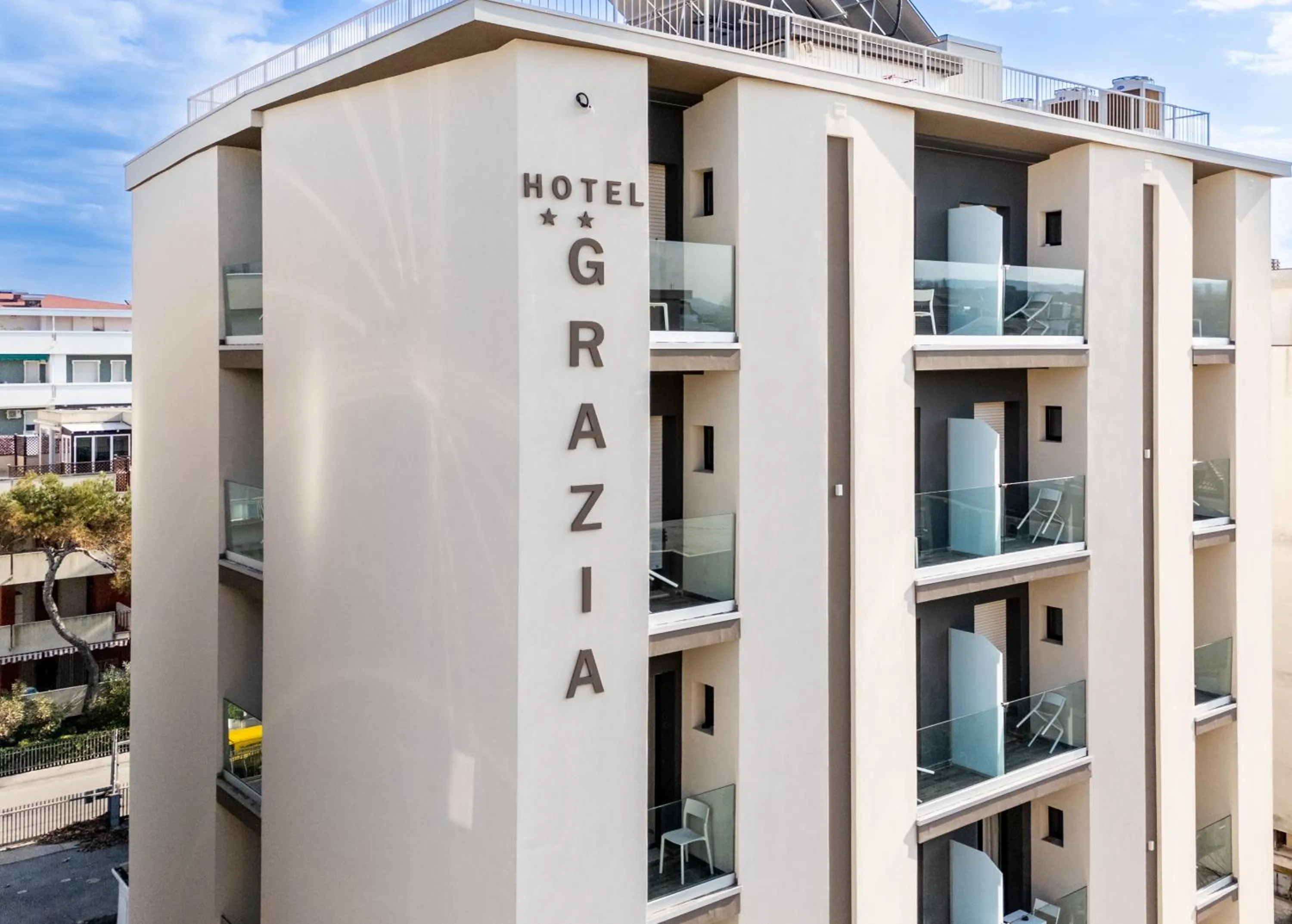 Property building in Hotel Grazia Riccione