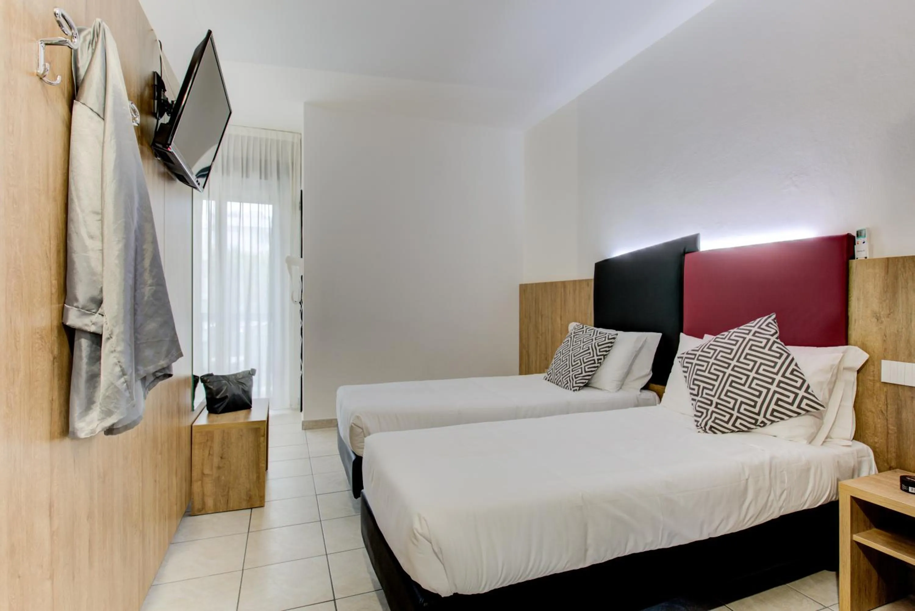 Bed in Hotel Grazia Riccione