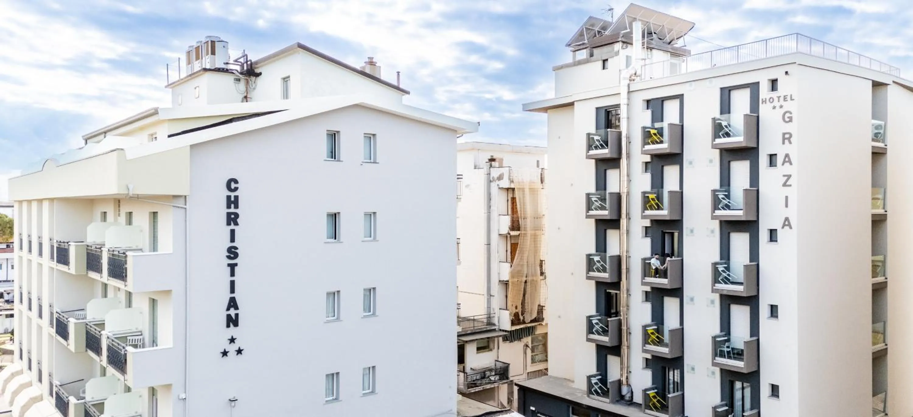 Property building in Hotel Grazia Riccione