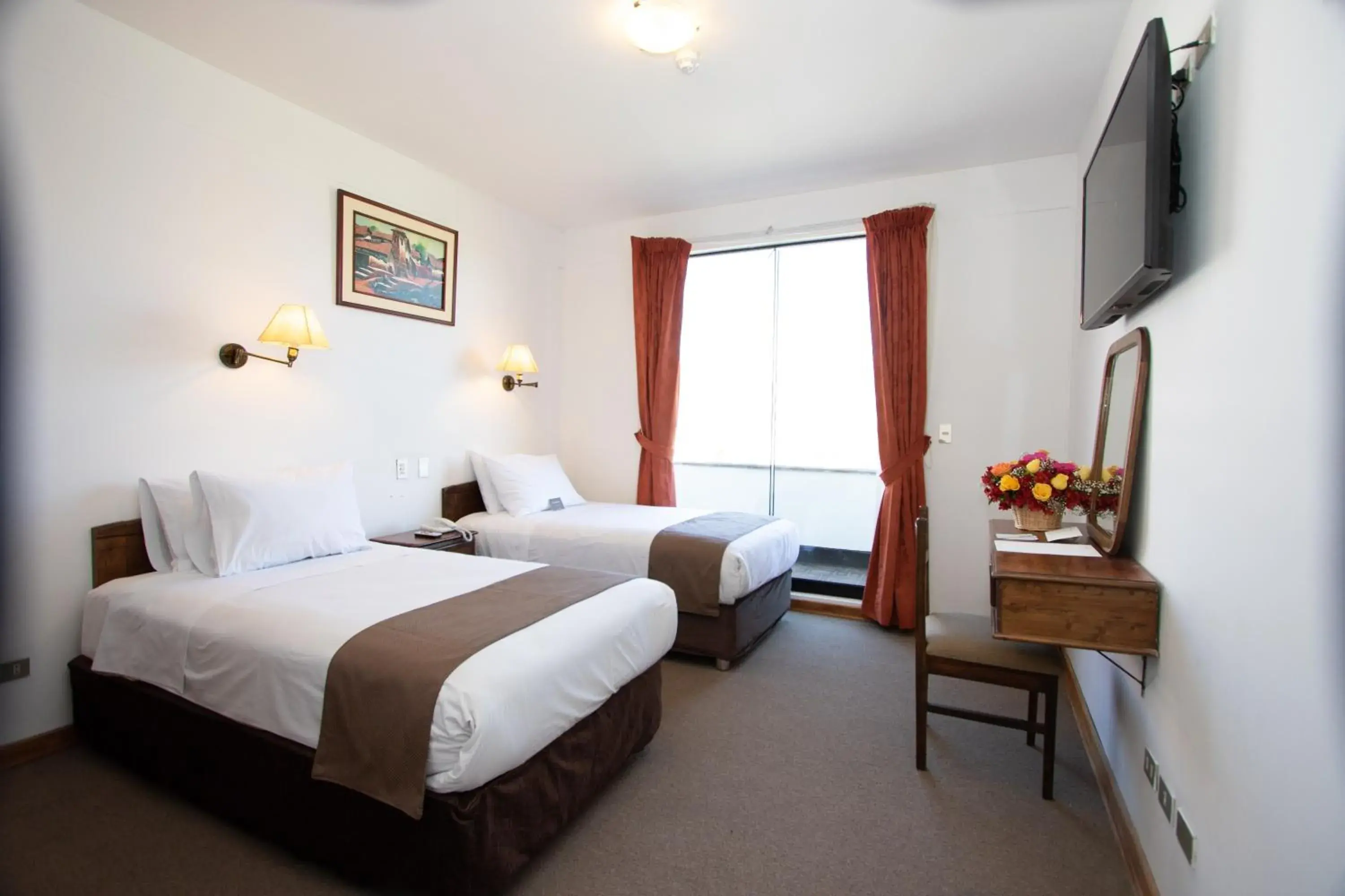 Twin Room in DM Hoteles Cusco Twin Room in DM Hoteles Cusco