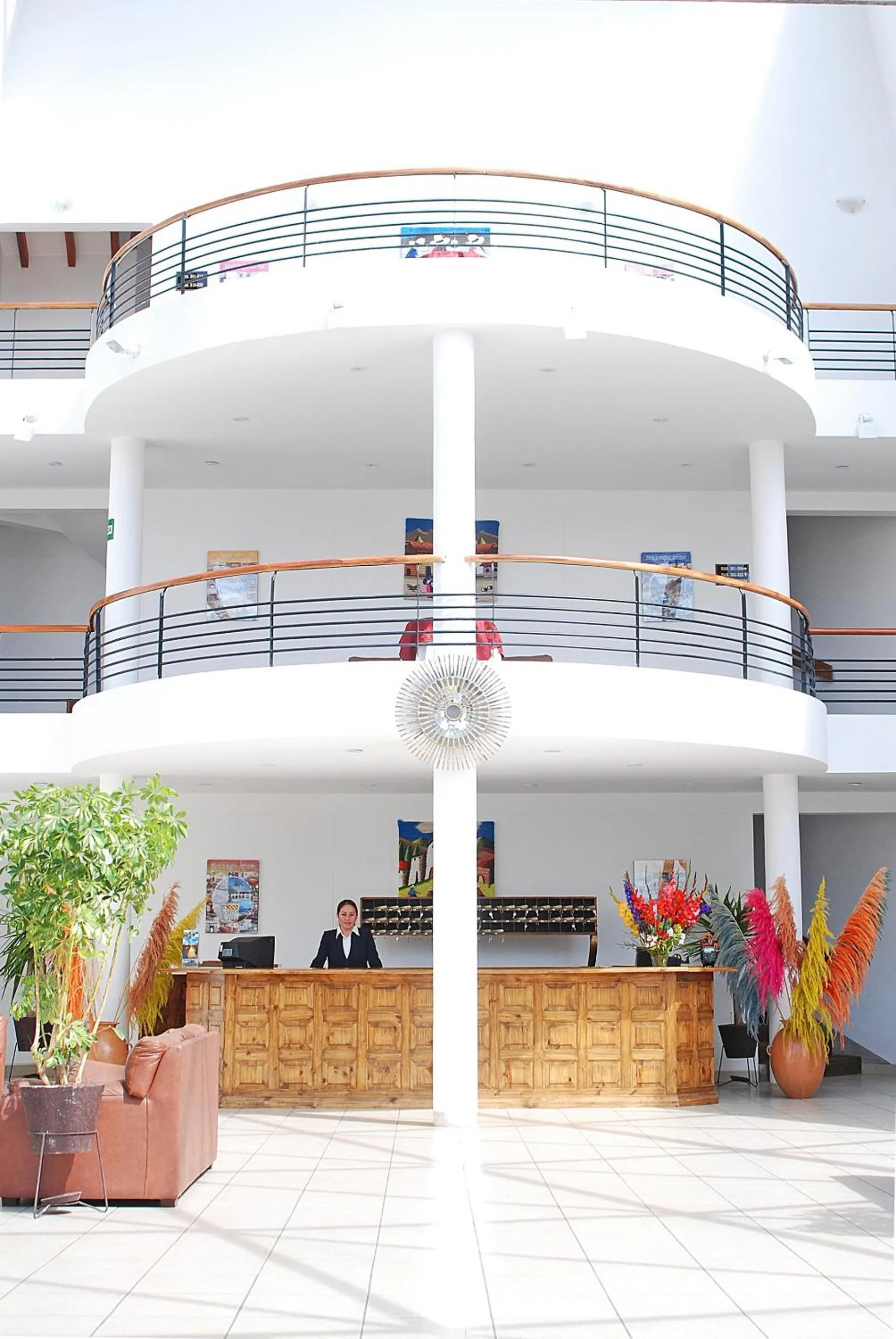 Lobby or reception in DM Hoteles Cusco