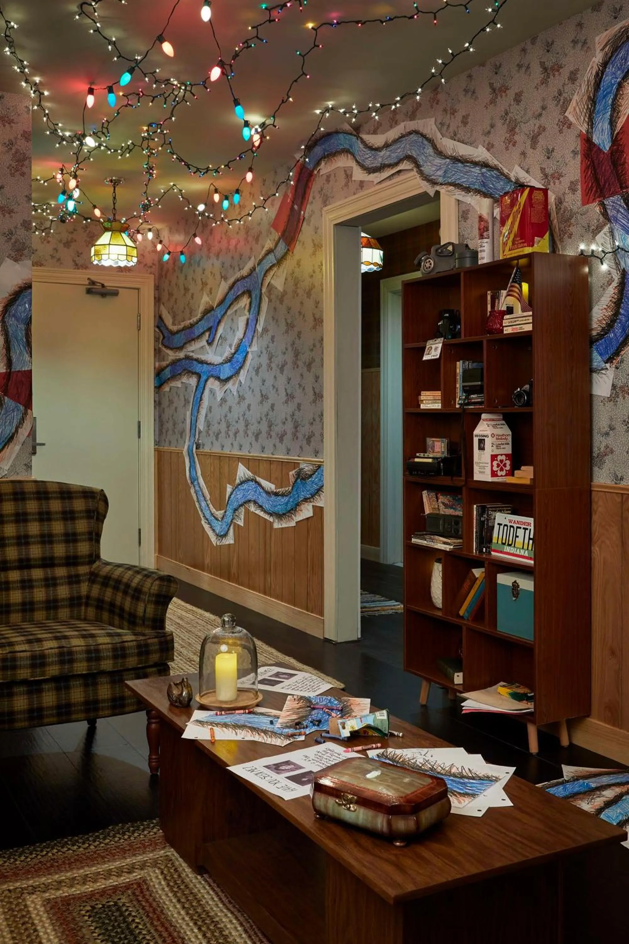 Living room in Graduate by Hilton Bloomington