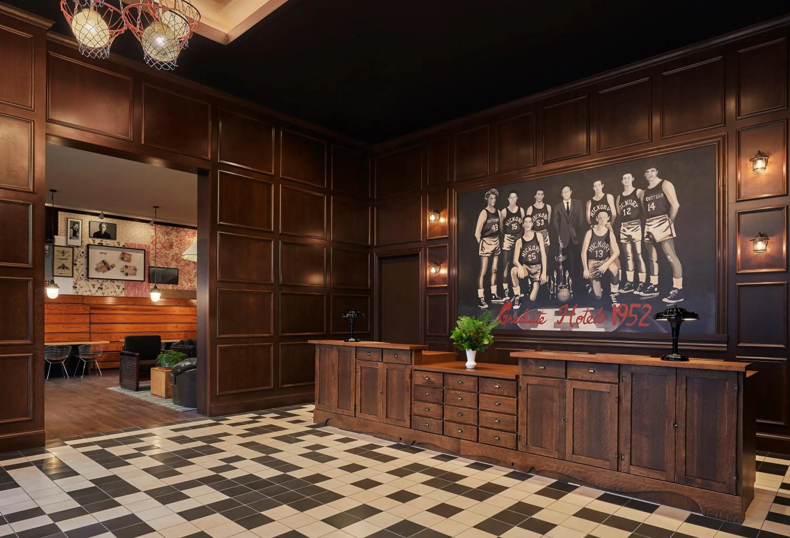 Lobby or reception in Graduate by Hilton Bloomington