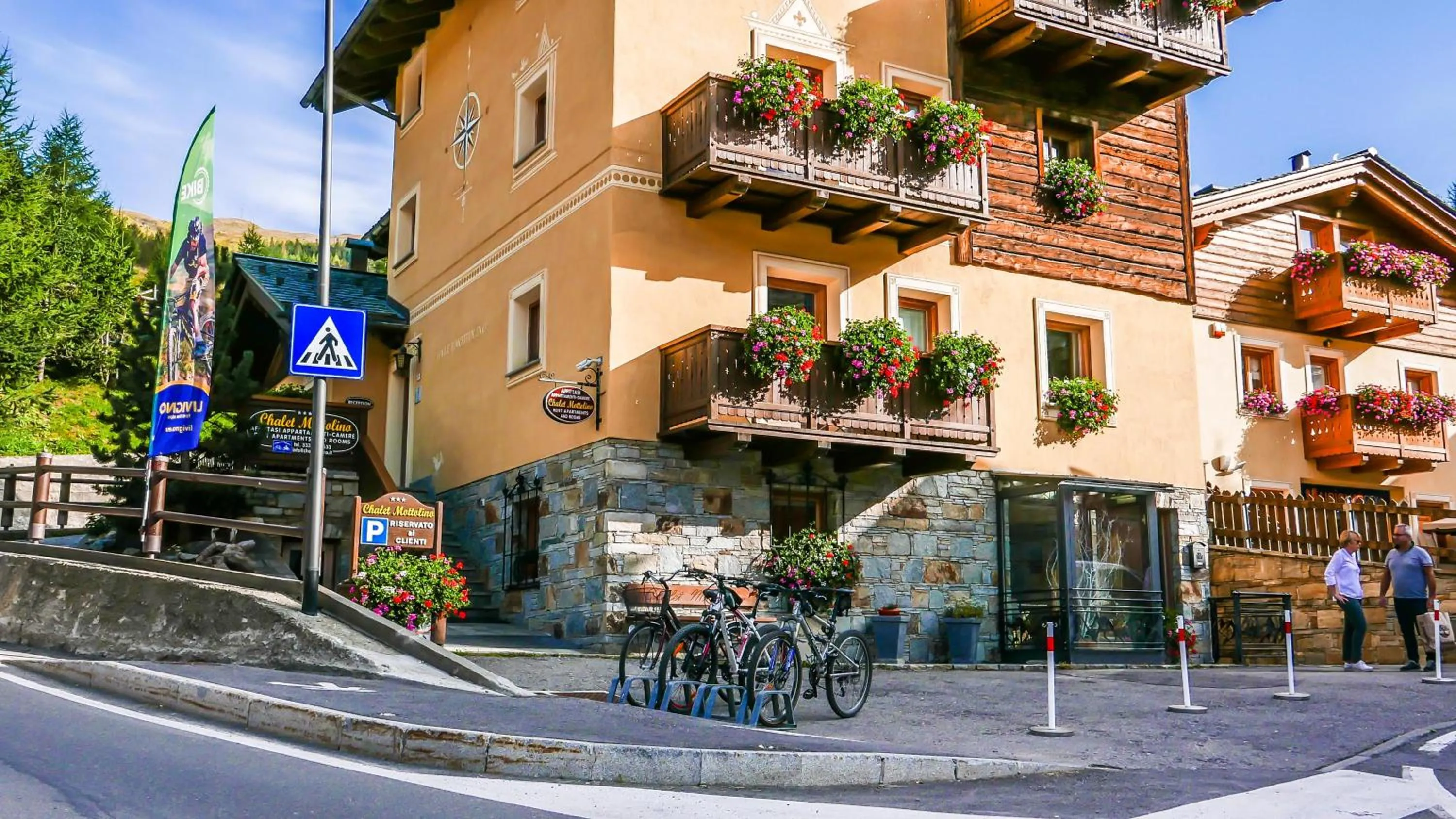 Property building in Chalet Mottolino