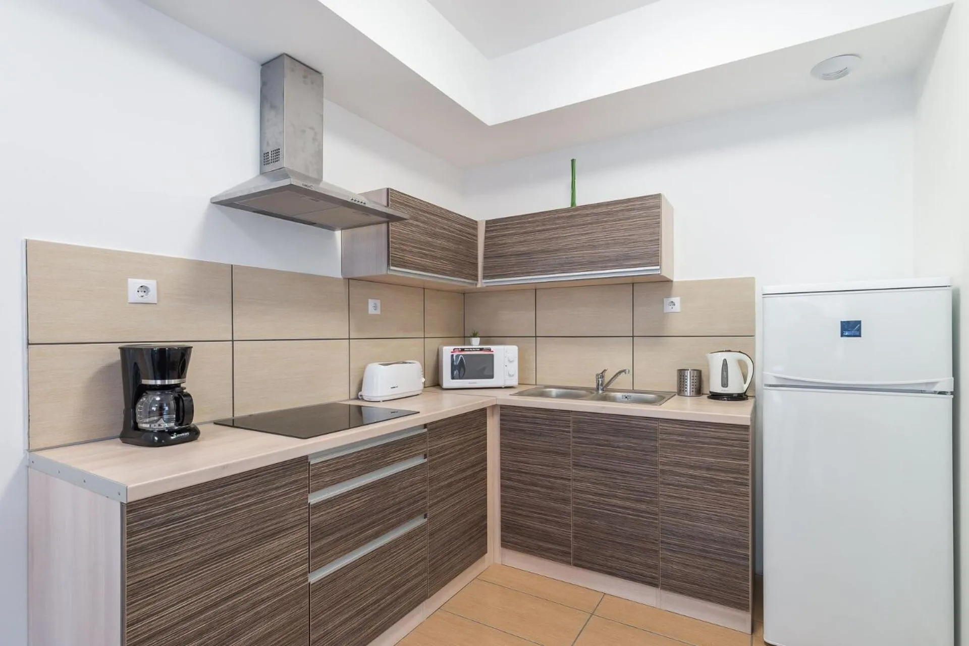 Kitchen or kitchenette in Corvin Residence Apartments