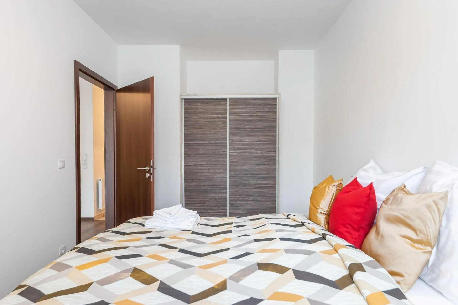 Photo of the whole room, Bed in Corvin Residence Apartments