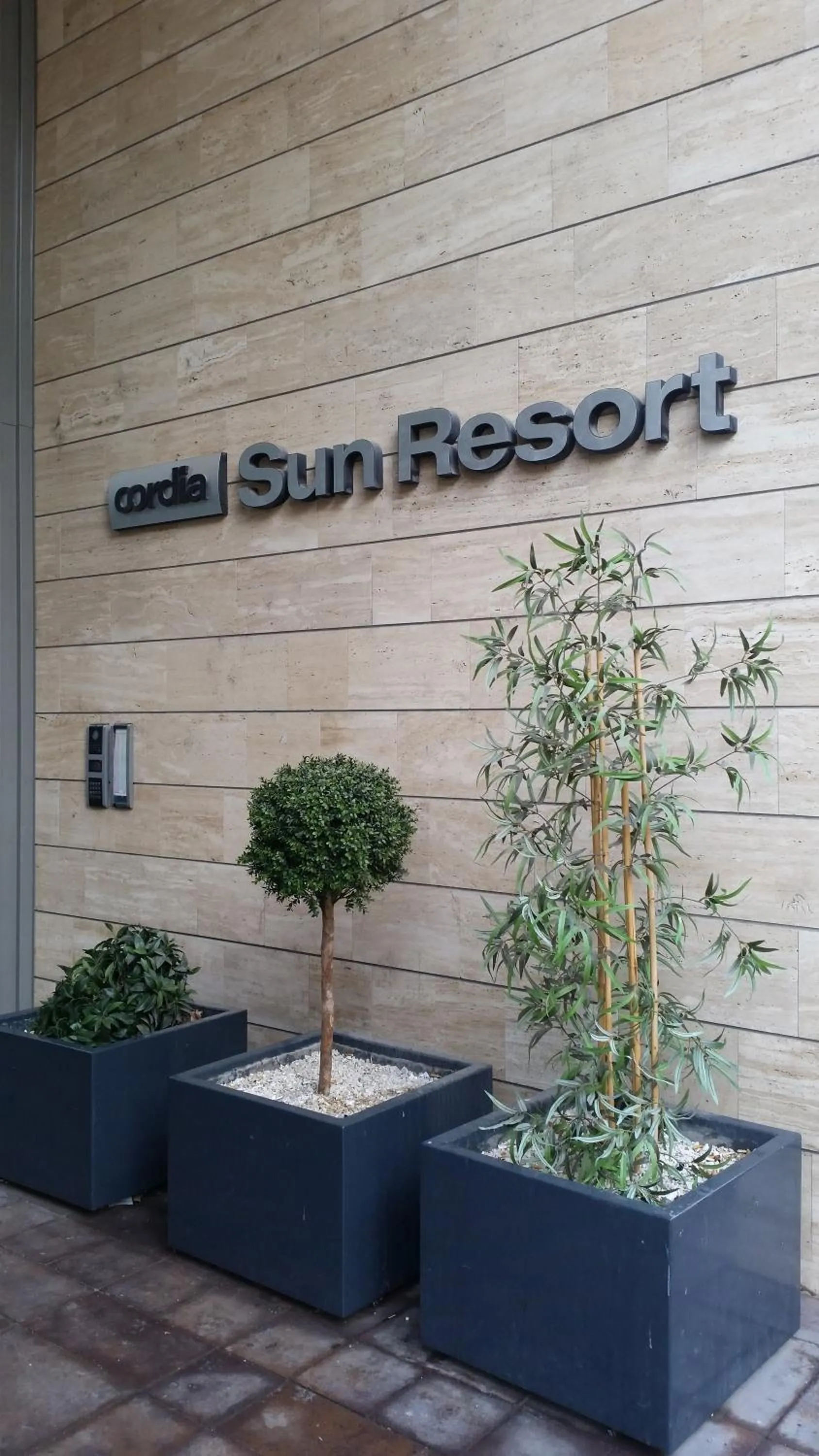 Property building in Corvin Residence Apartments