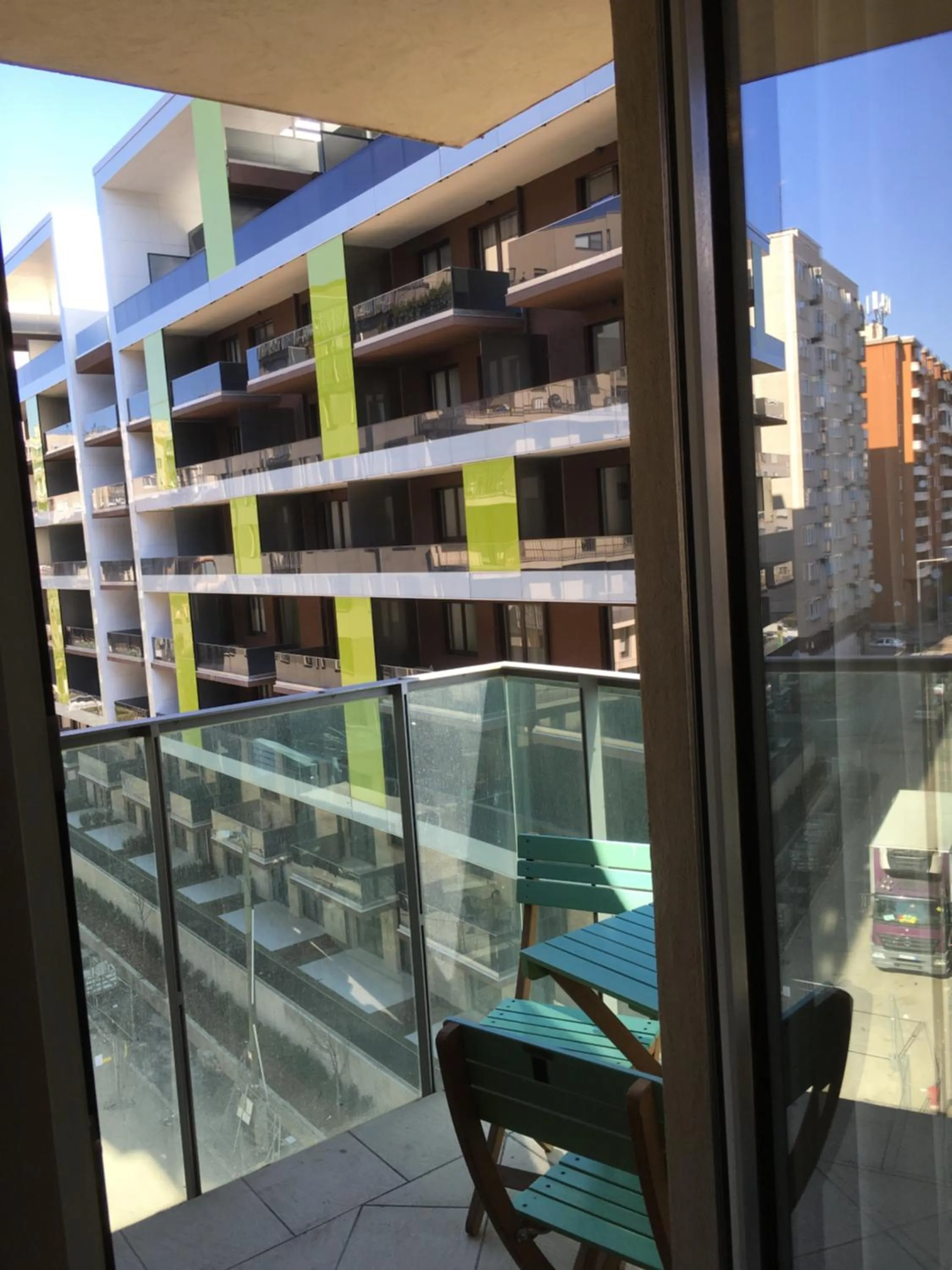 Balcony/Terrace in Corvin Residence Apartments