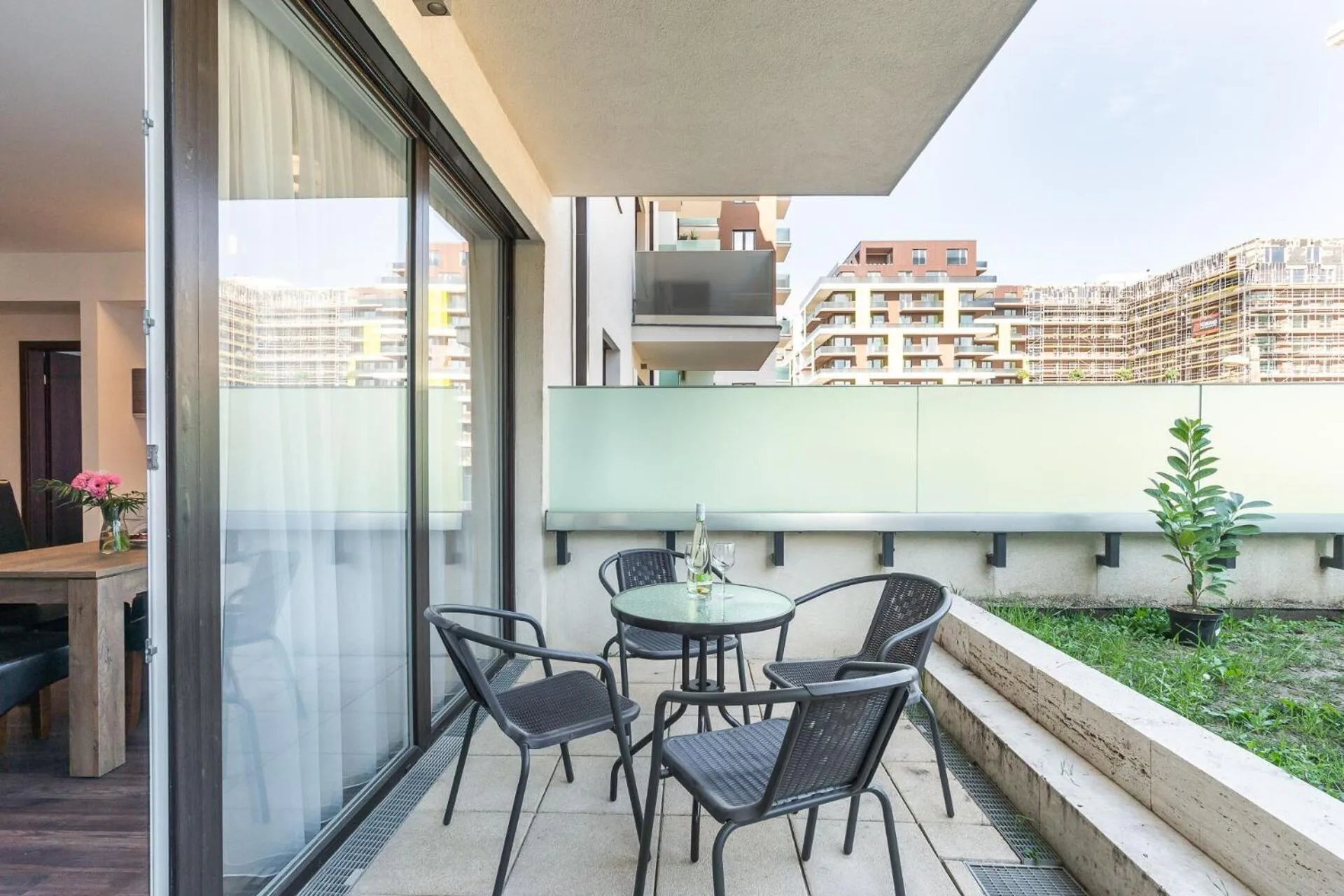 Balcony/Terrace in Corvin Residence Apartments