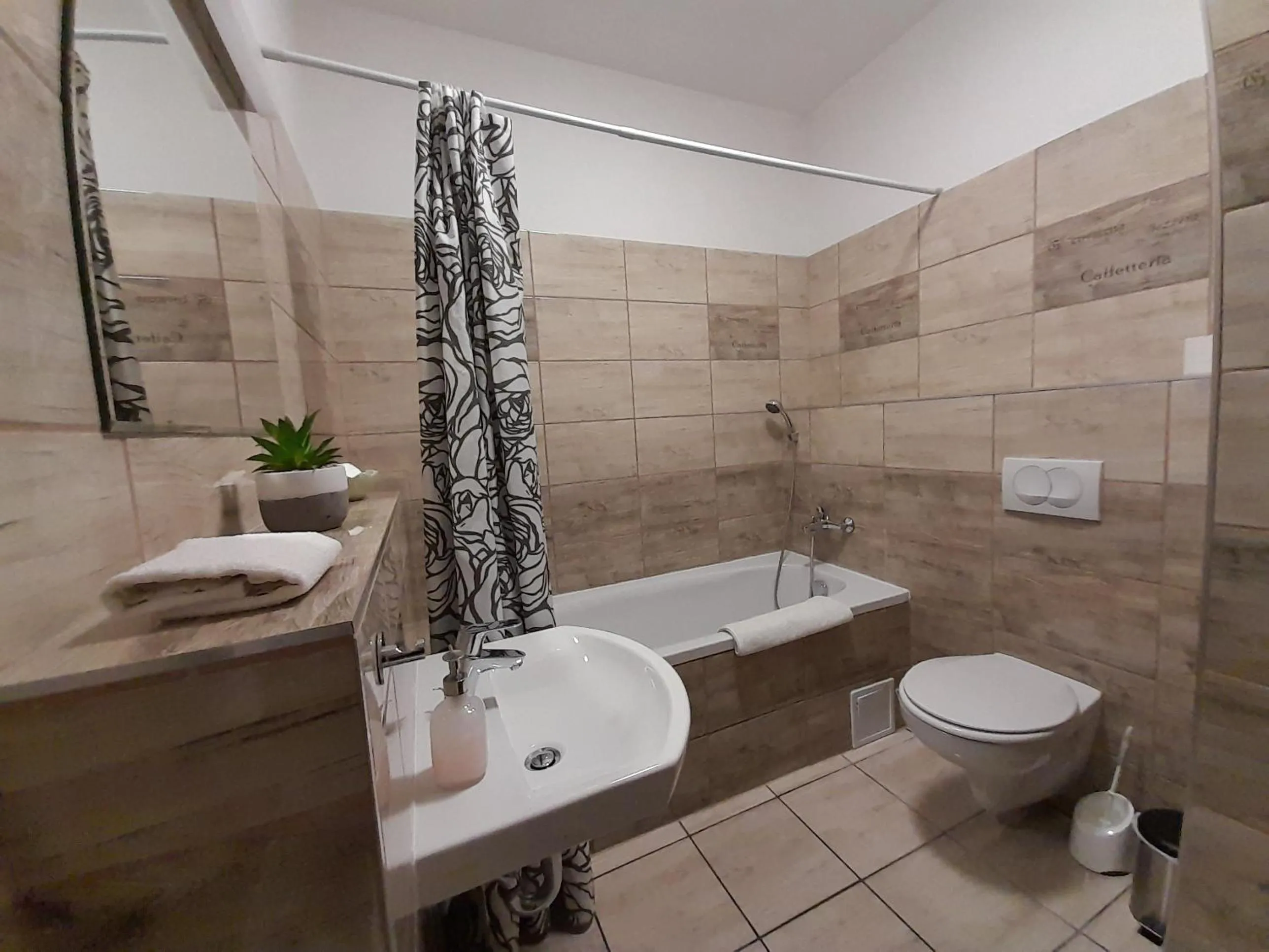 Bath in Corvin Residence Apartments