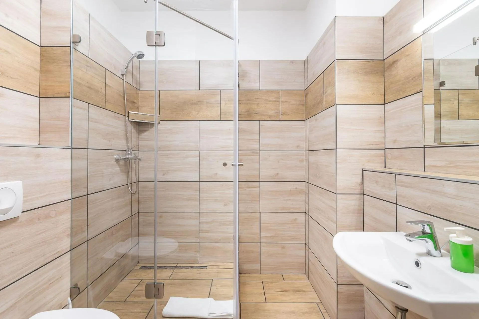 Bathroom in Corvin Residence Apartments