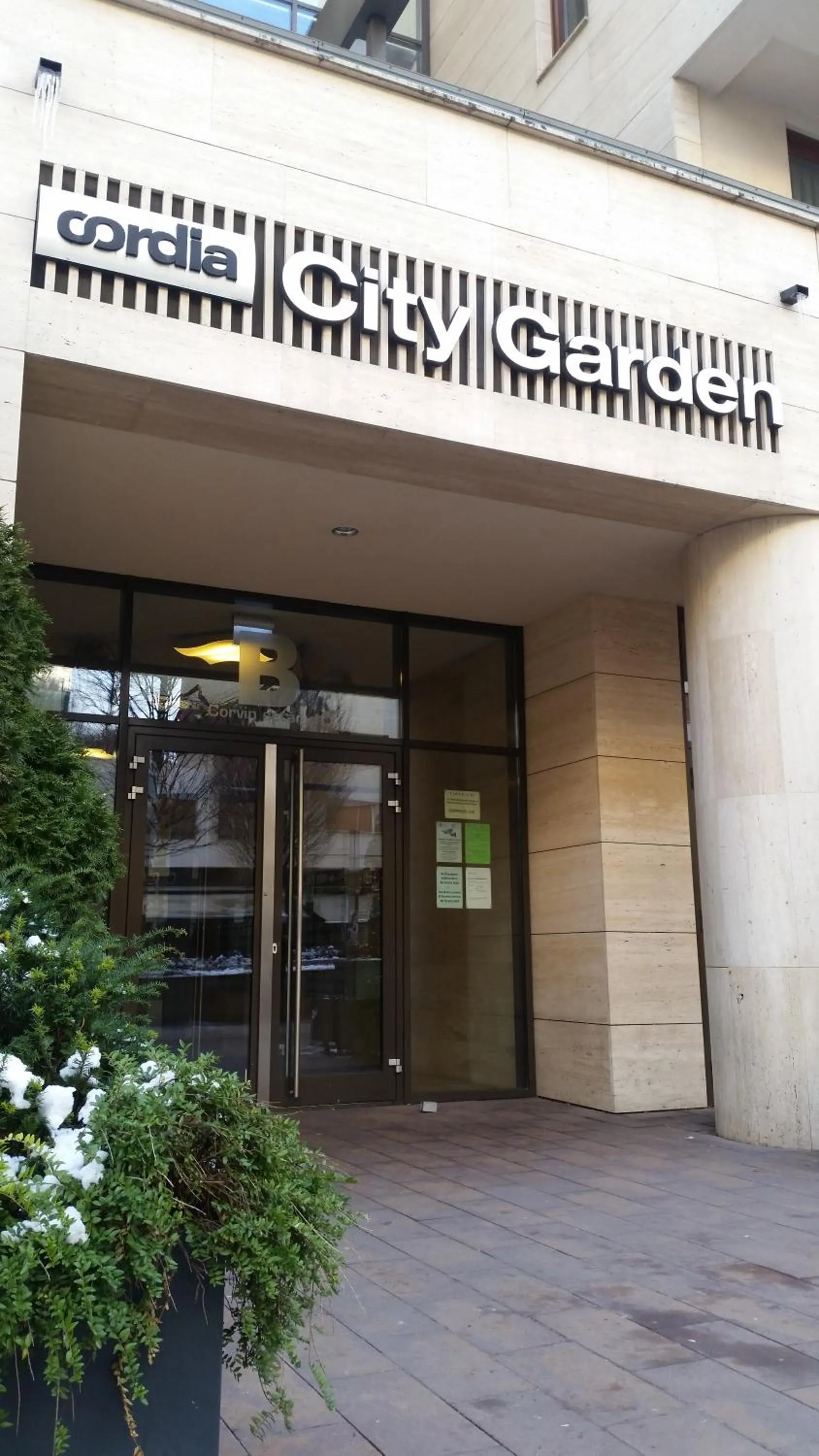 Property building in Corvin Residence Apartments