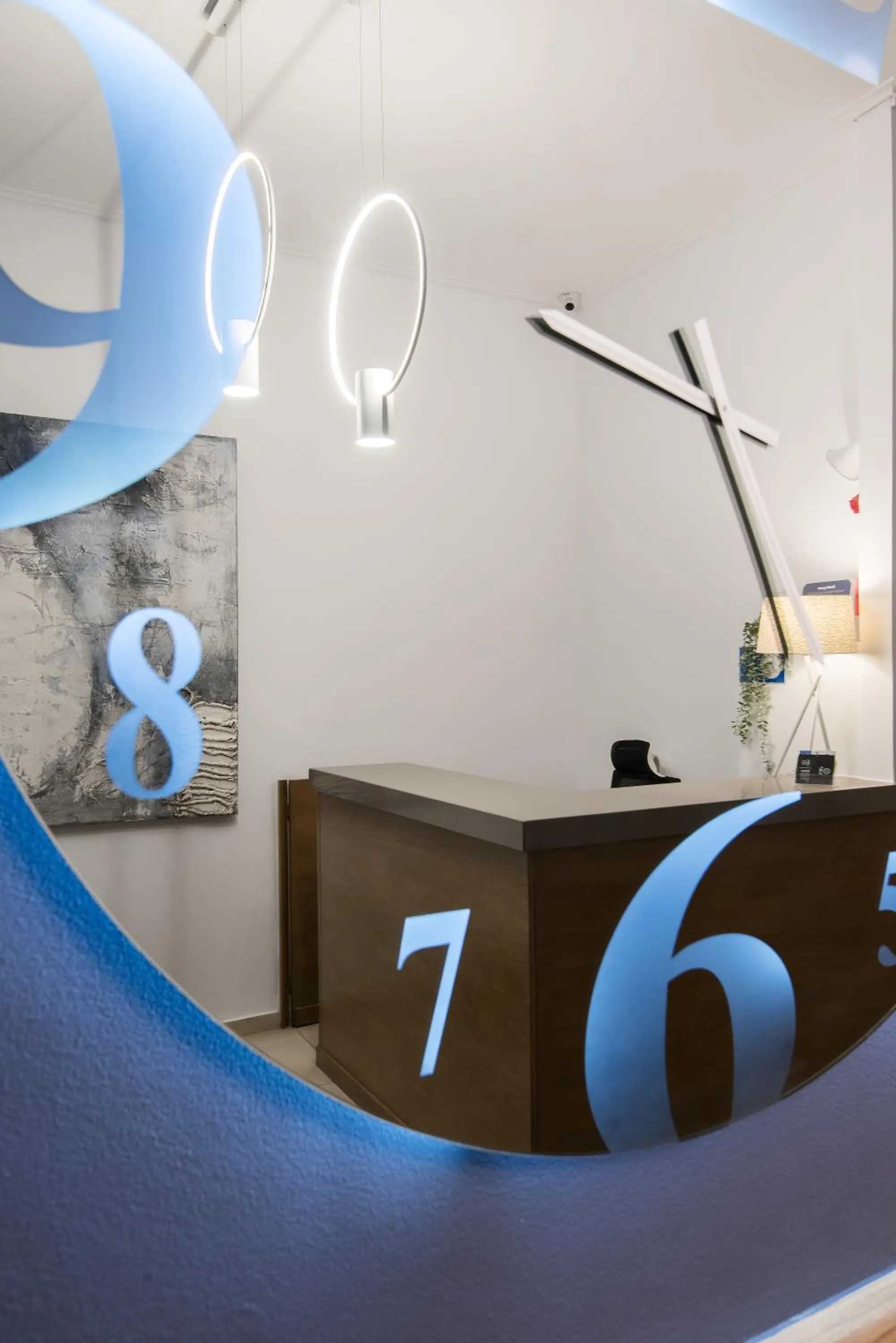 Lobby or reception in Klimis Hotel