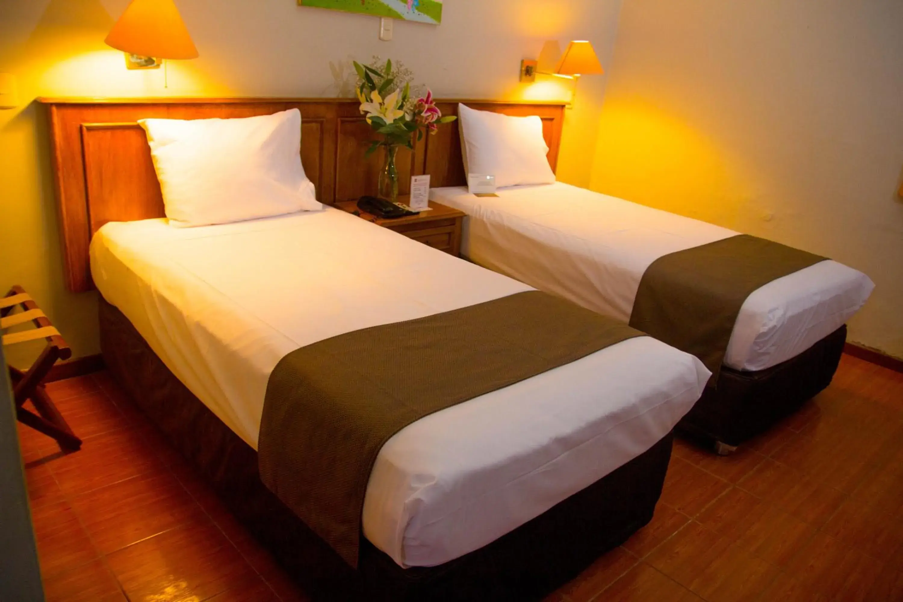 Twin Room in DM Hoteles Mossone - Ica Twin Room in DM Hoteles Mossone - Ica