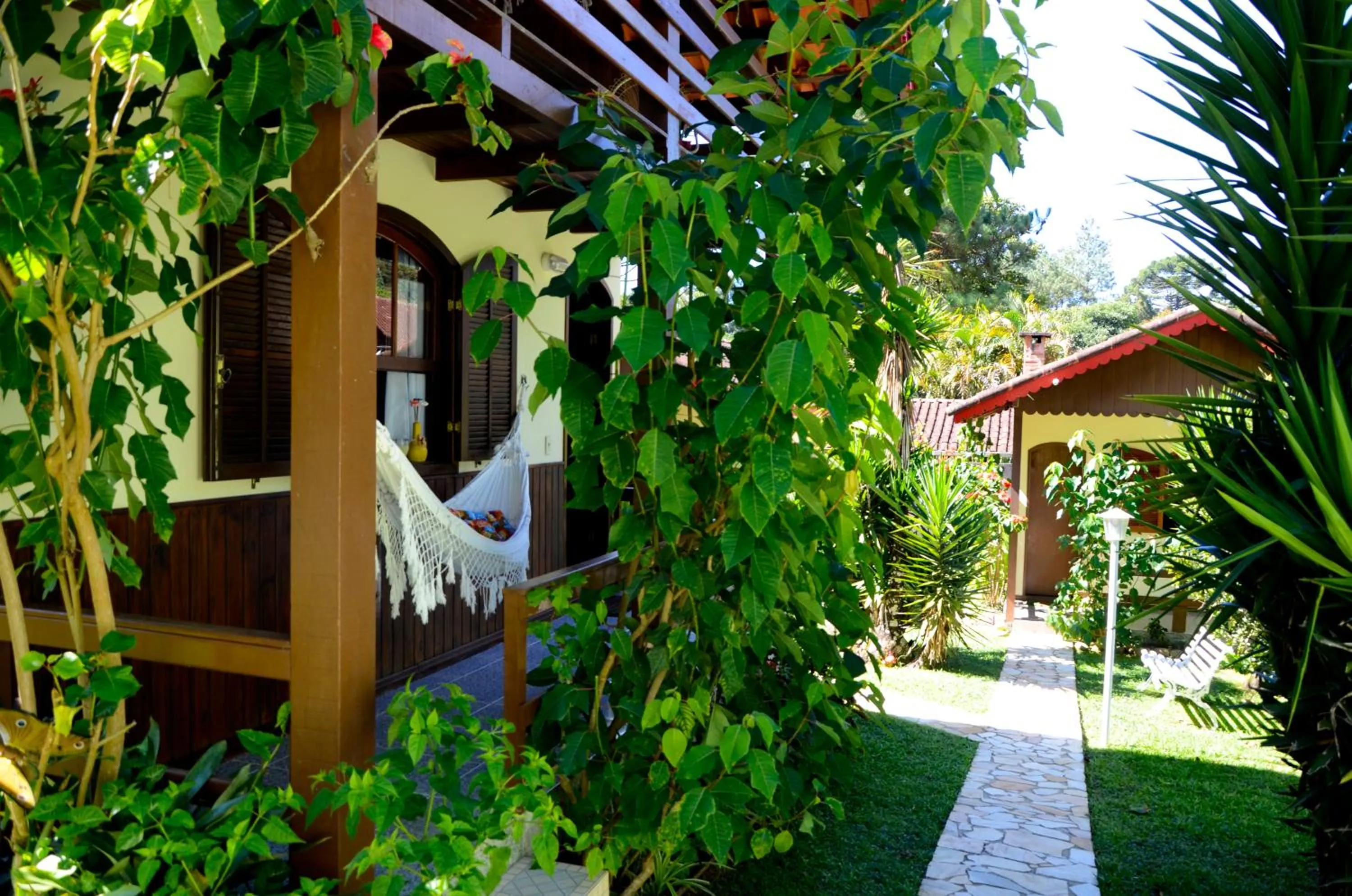 Balcony/Terrace in Pousada Sabor da Serra