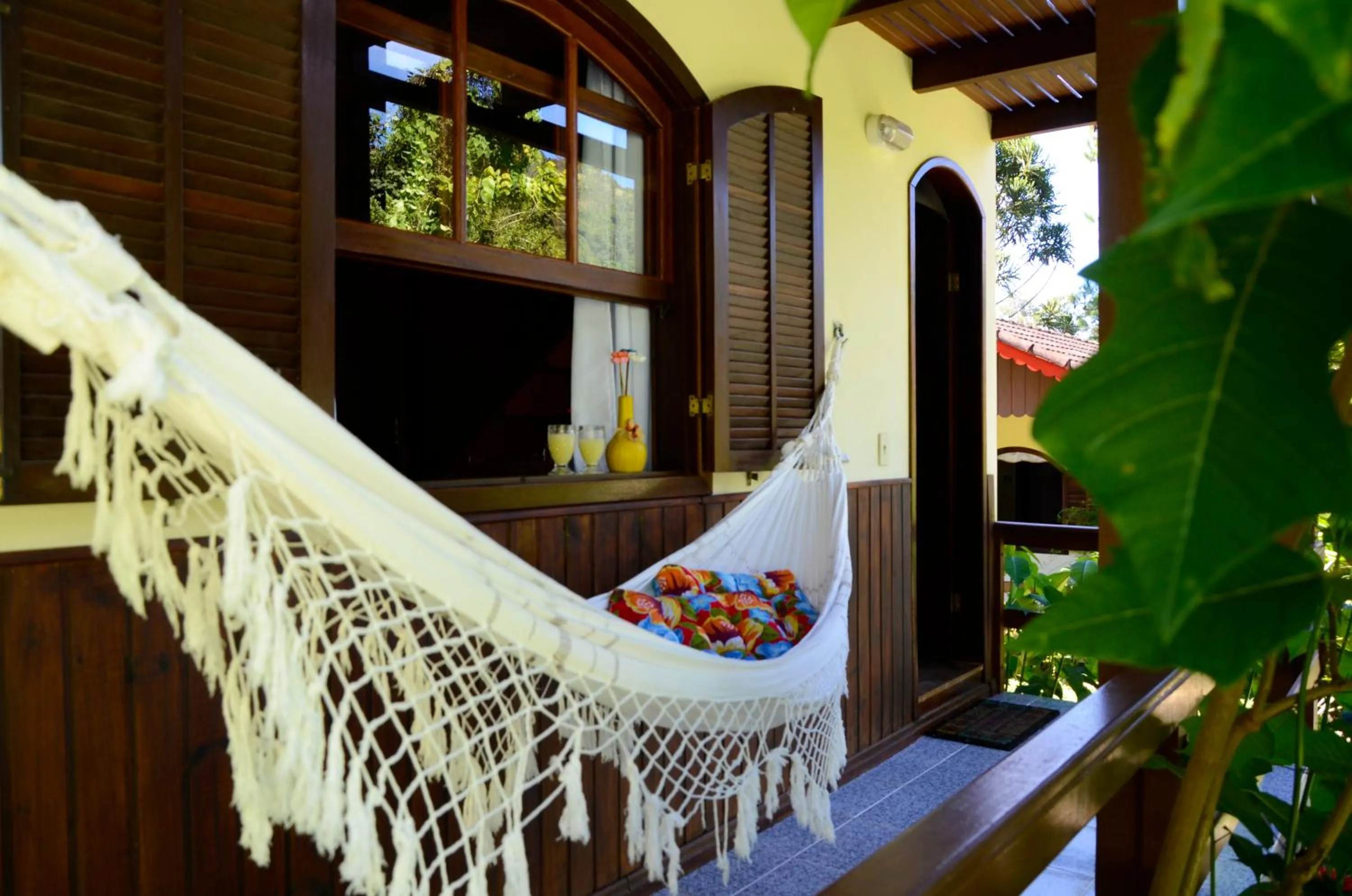 Balcony/Terrace in Pousada Sabor da Serra