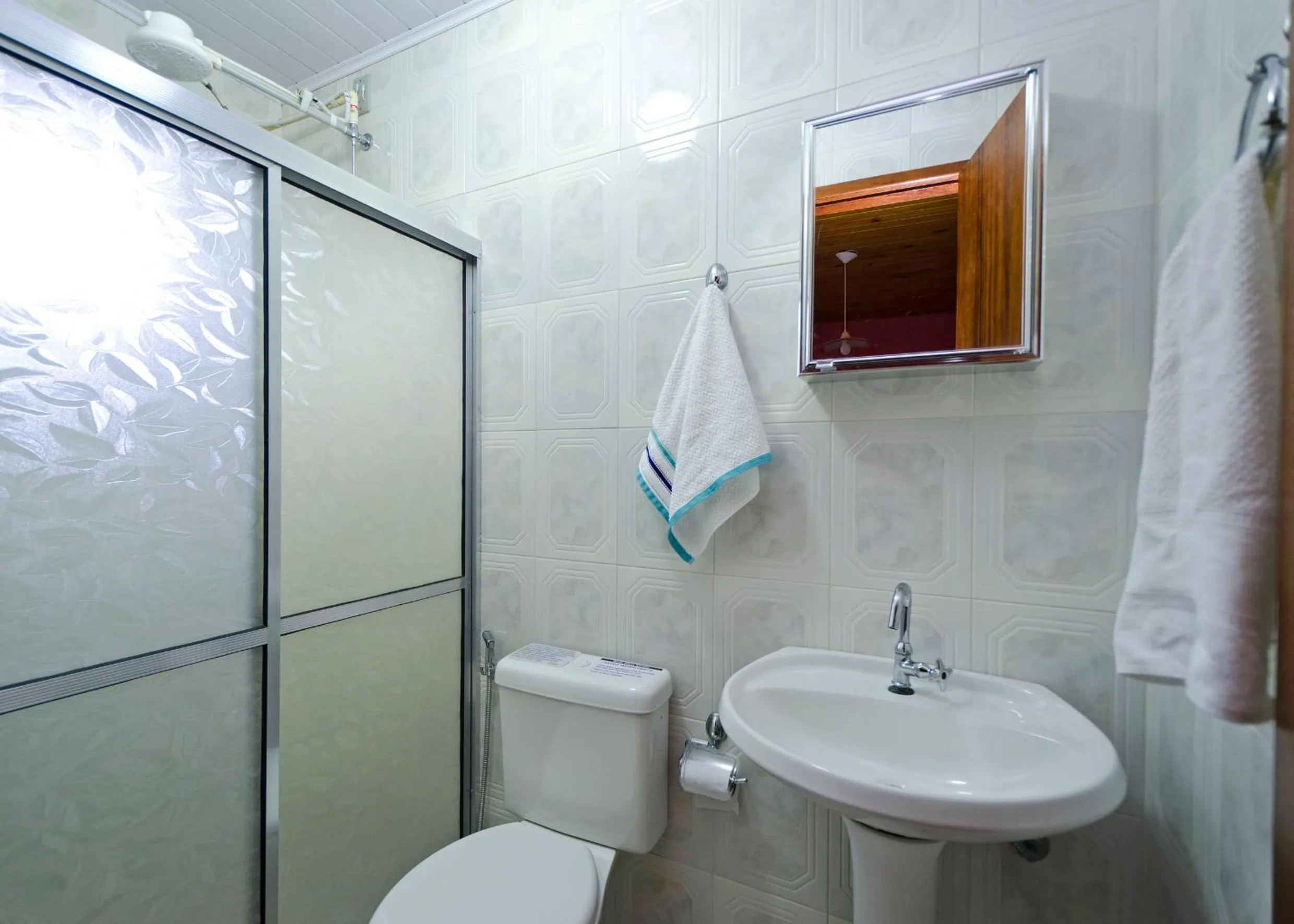 Bathroom in Pousada Sabor da Serra