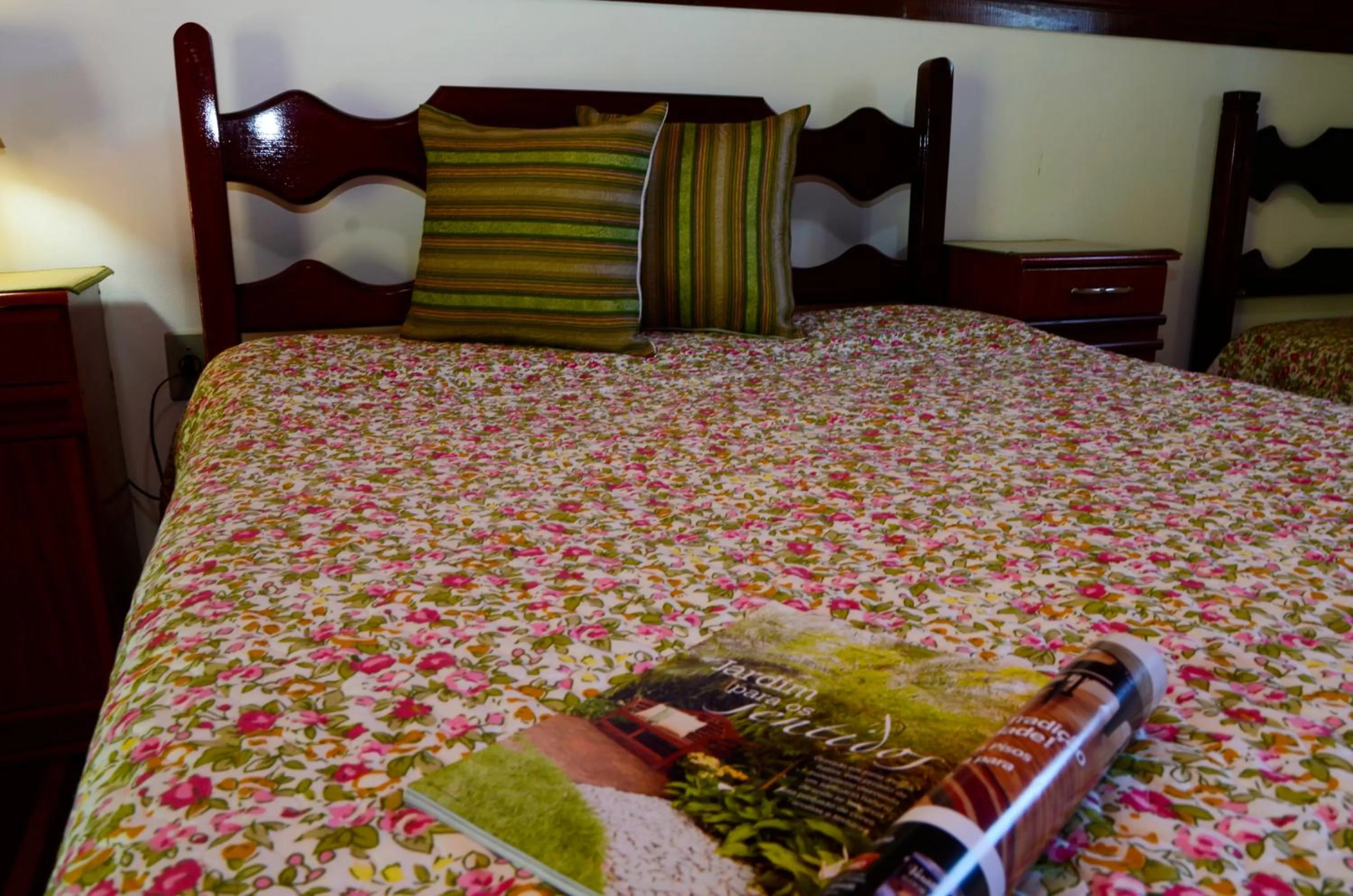 Bed in Pousada Sabor da Serra