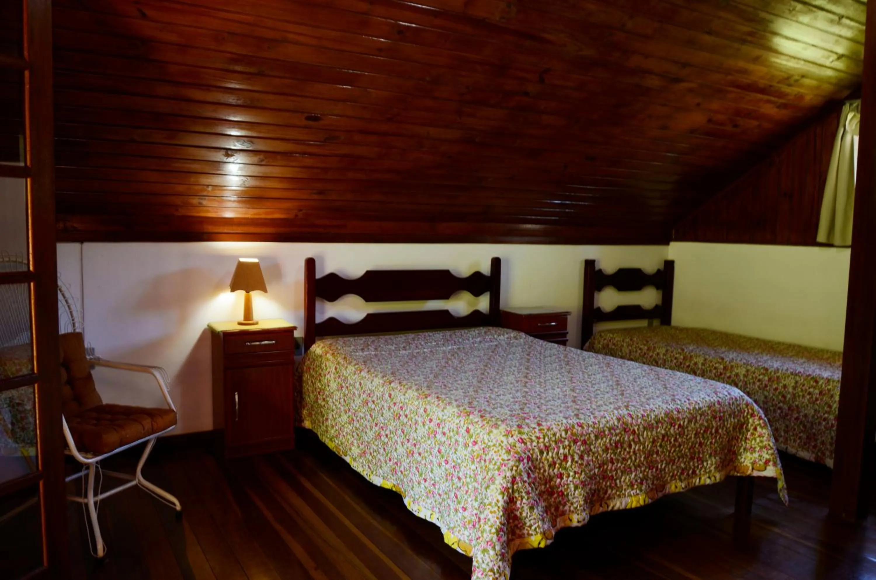 Bed in Pousada Sabor da Serra