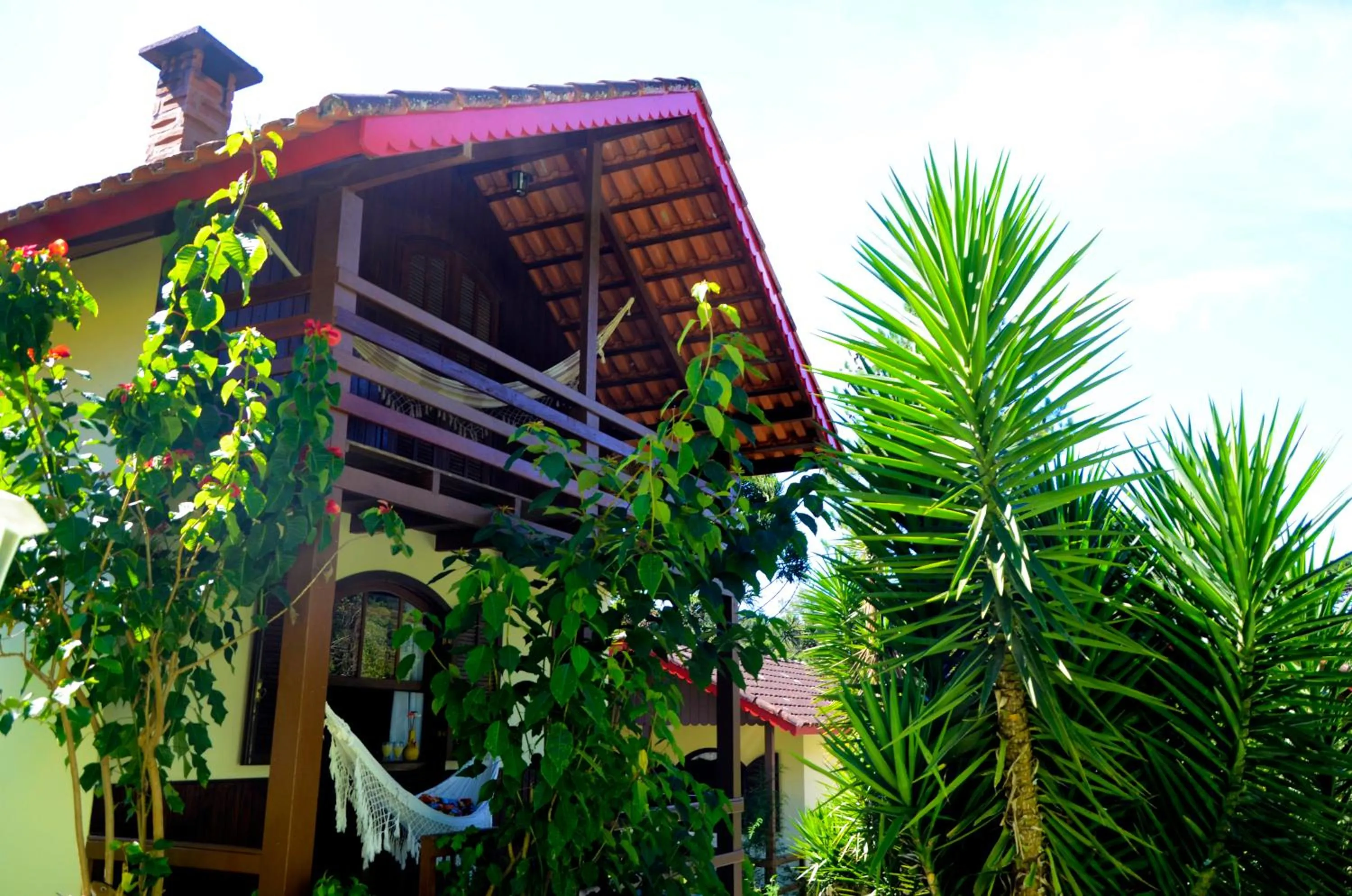 Balcony/Terrace in Pousada Sabor da Serra