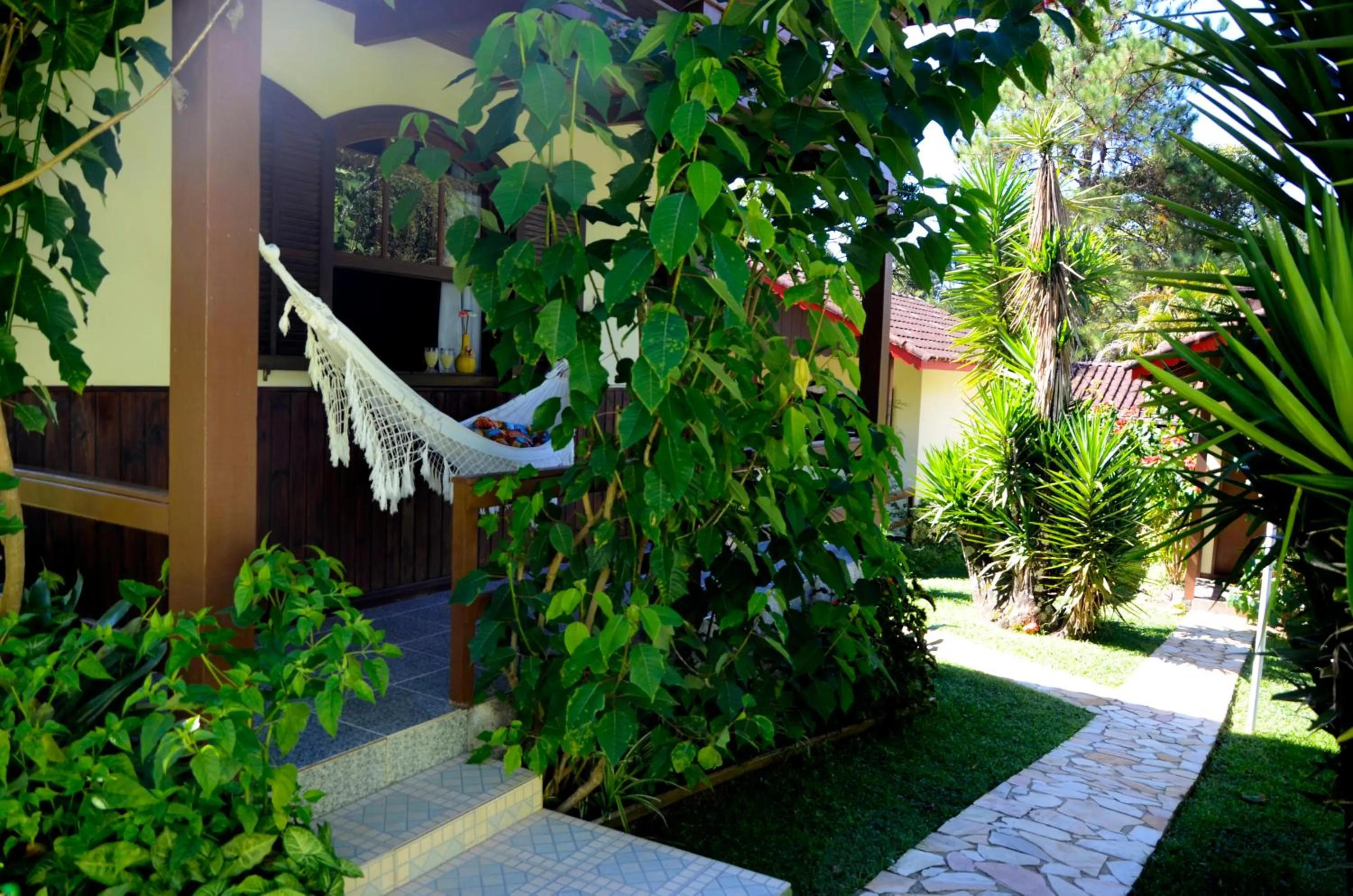 Balcony/Terrace in Pousada Sabor da Serra