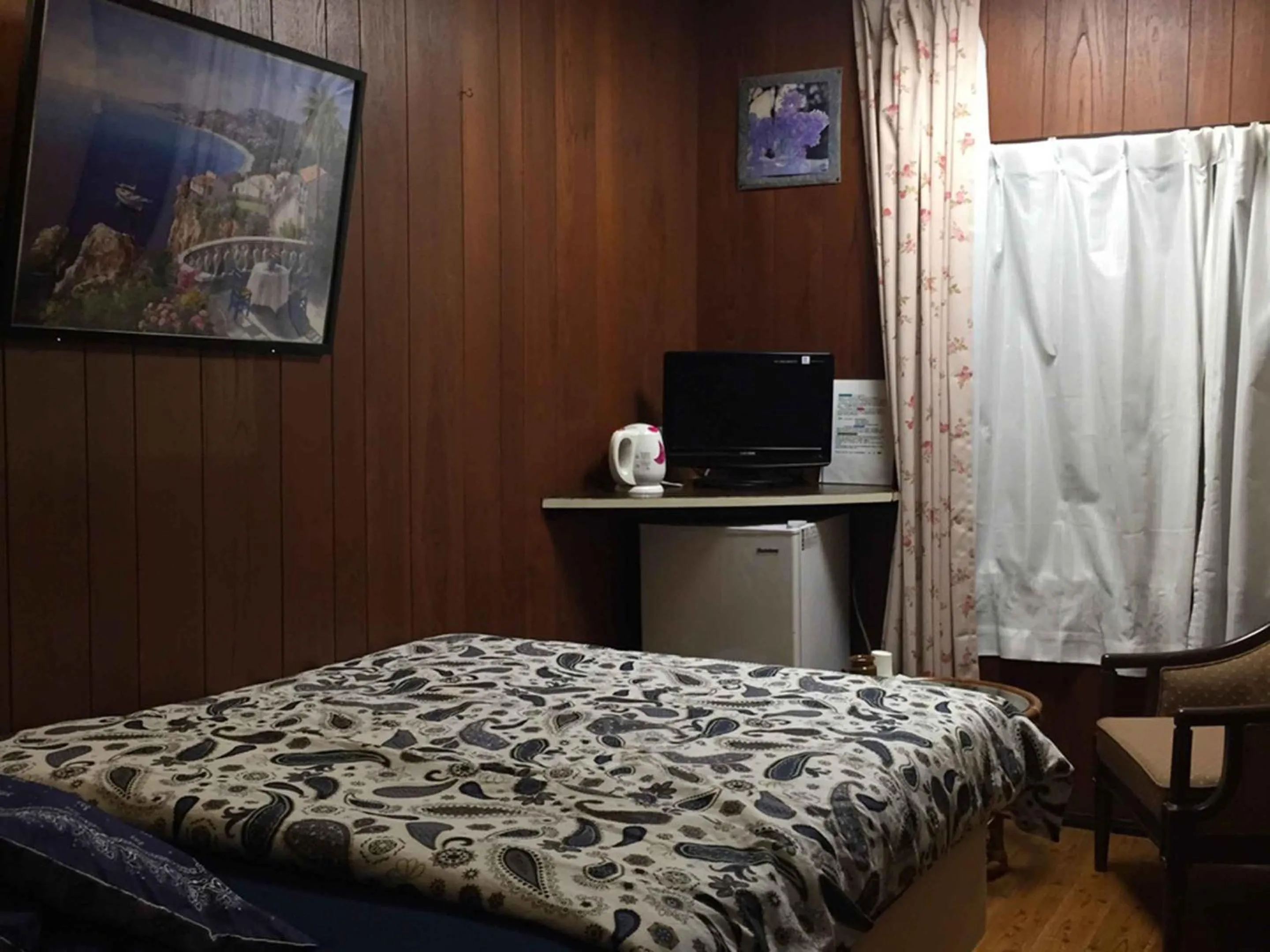 Bed in Shirahama Hotel