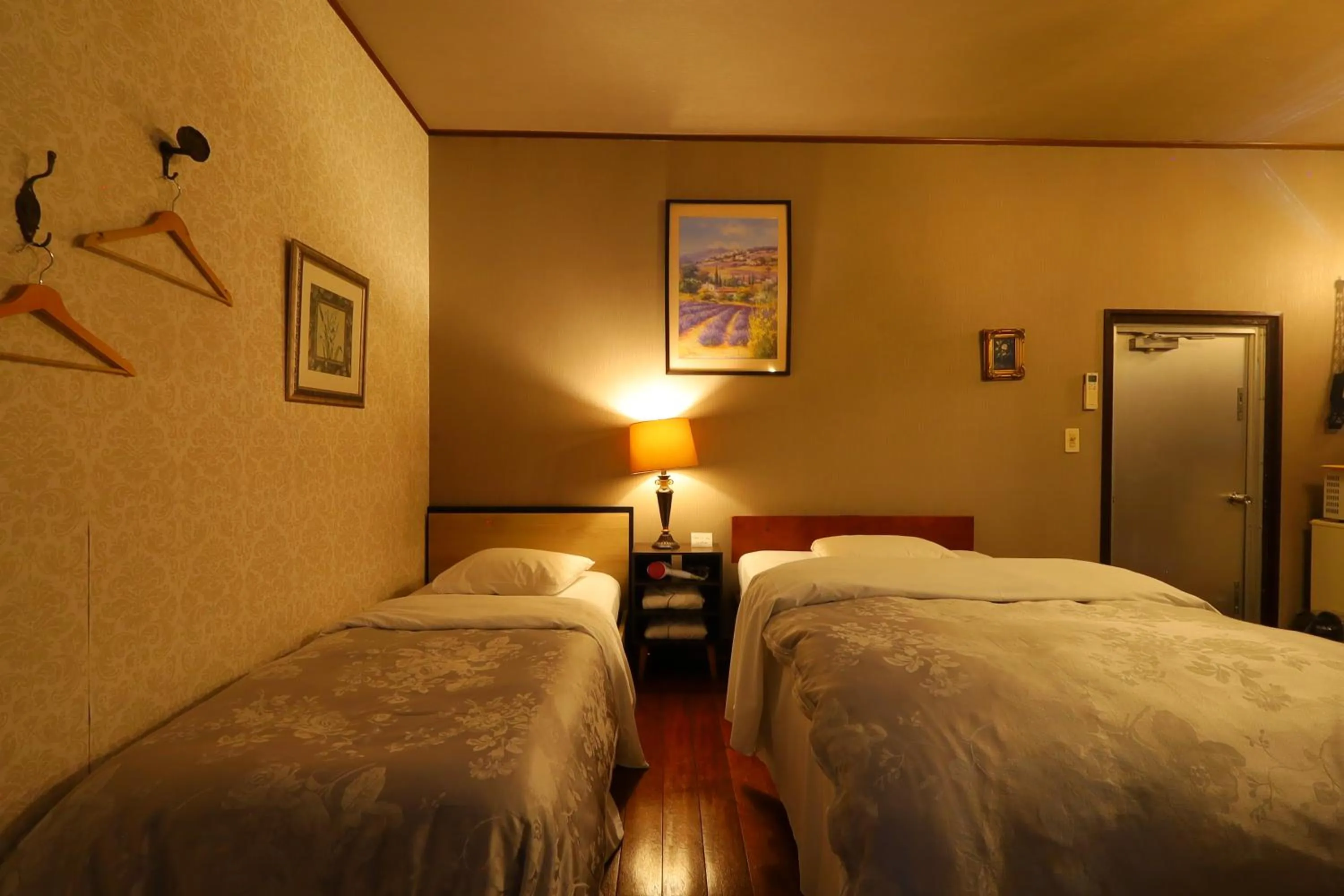 Bed in Shirahama Hotel