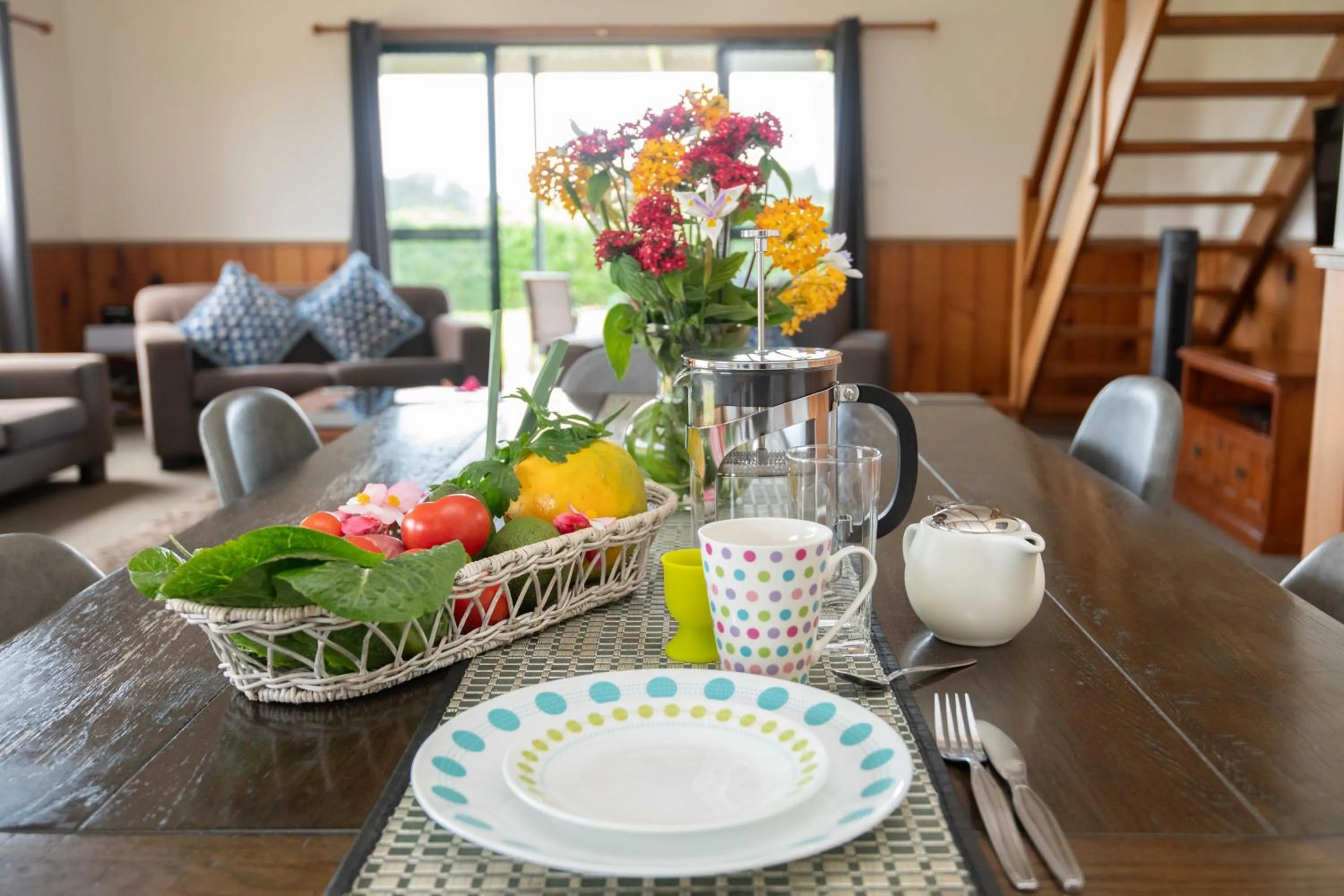 Dining area in Ferny Lane House