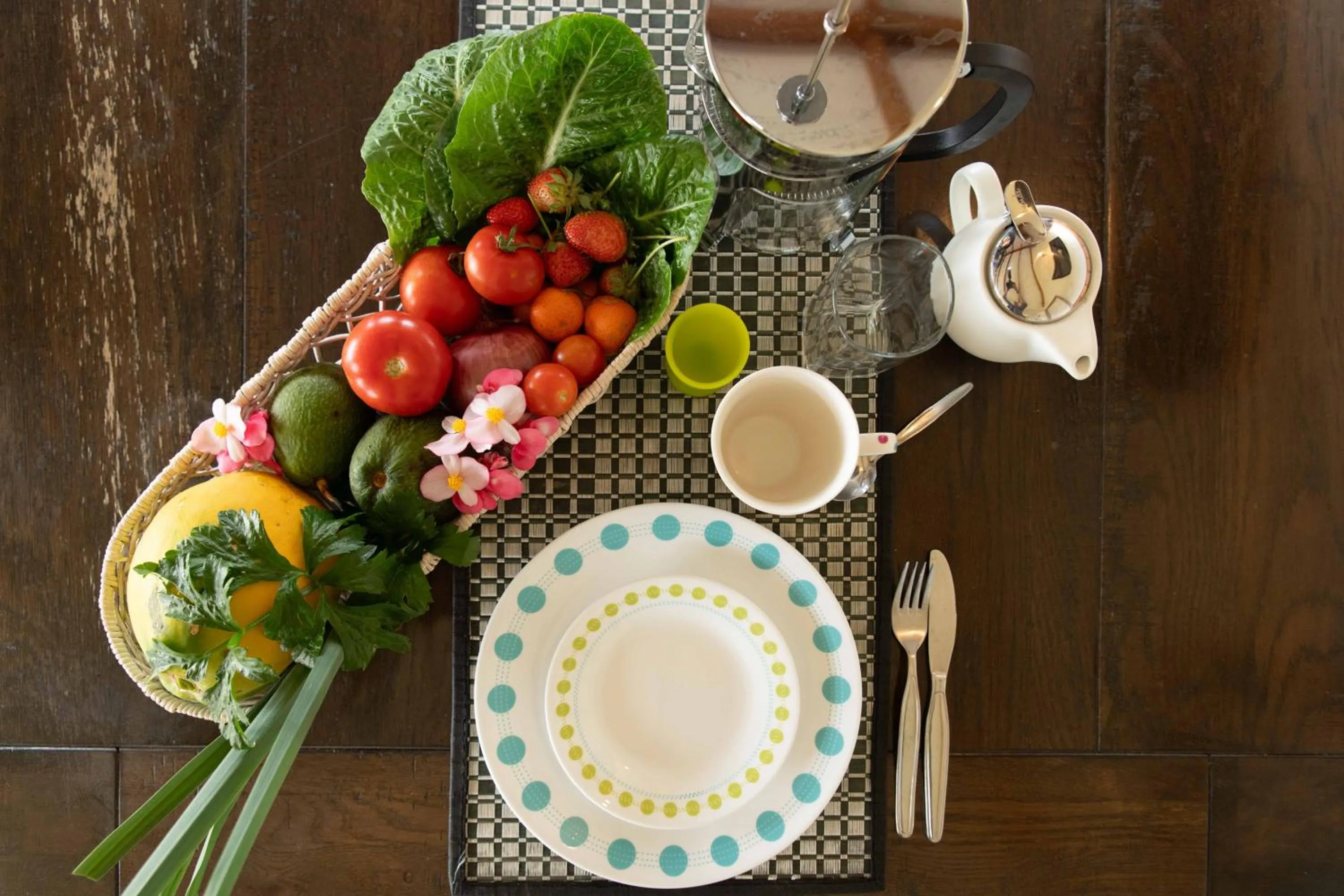 Food close-up in Ferny Lane House