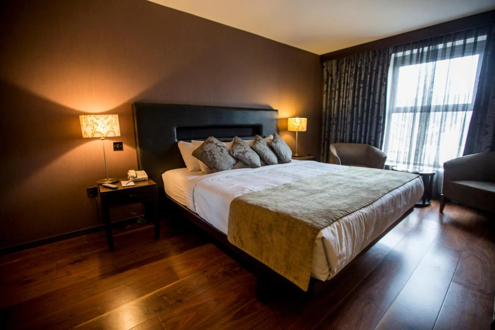 Bed in The Twelve Hotel