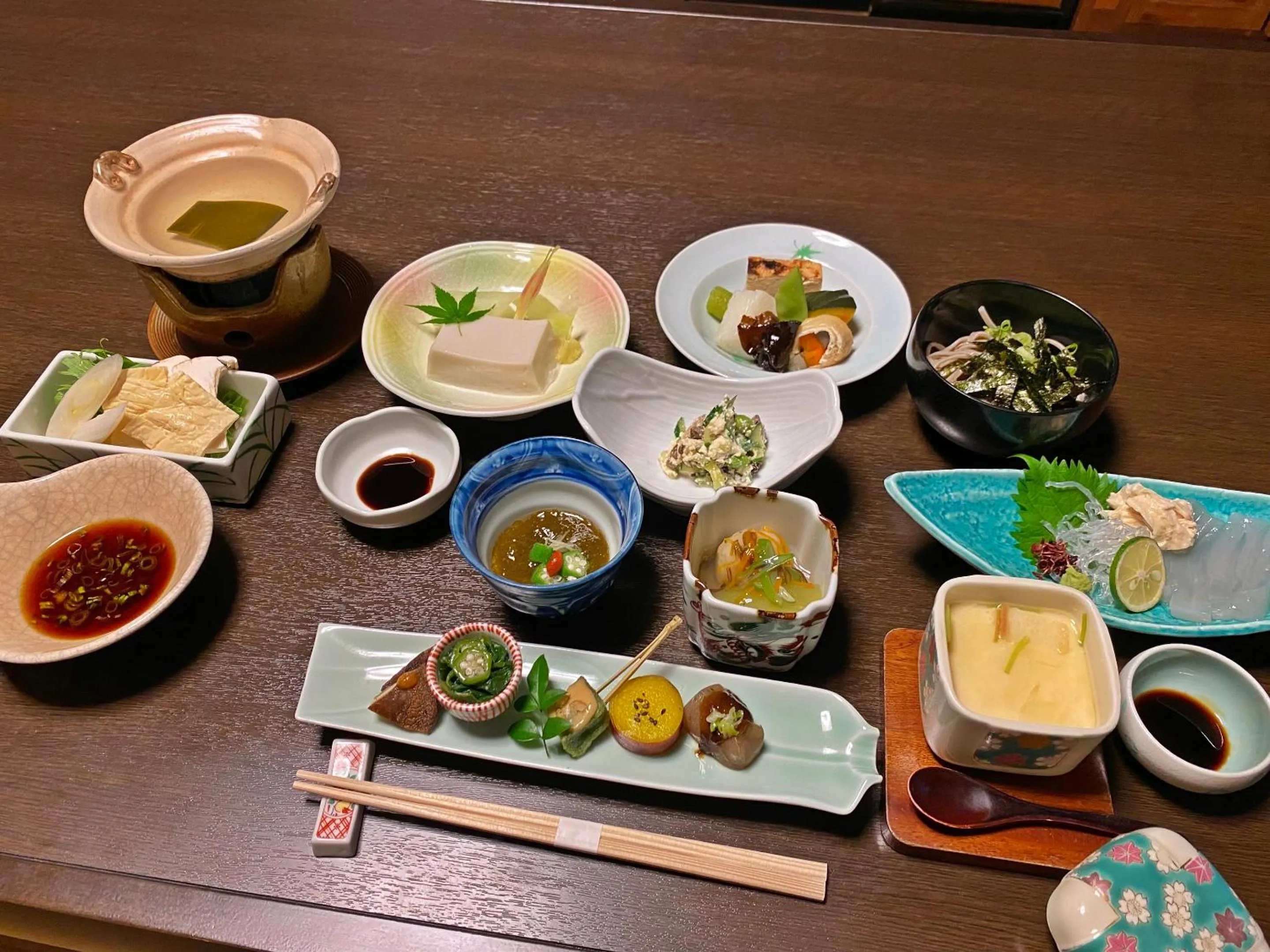 Food close-up in Shokinkan